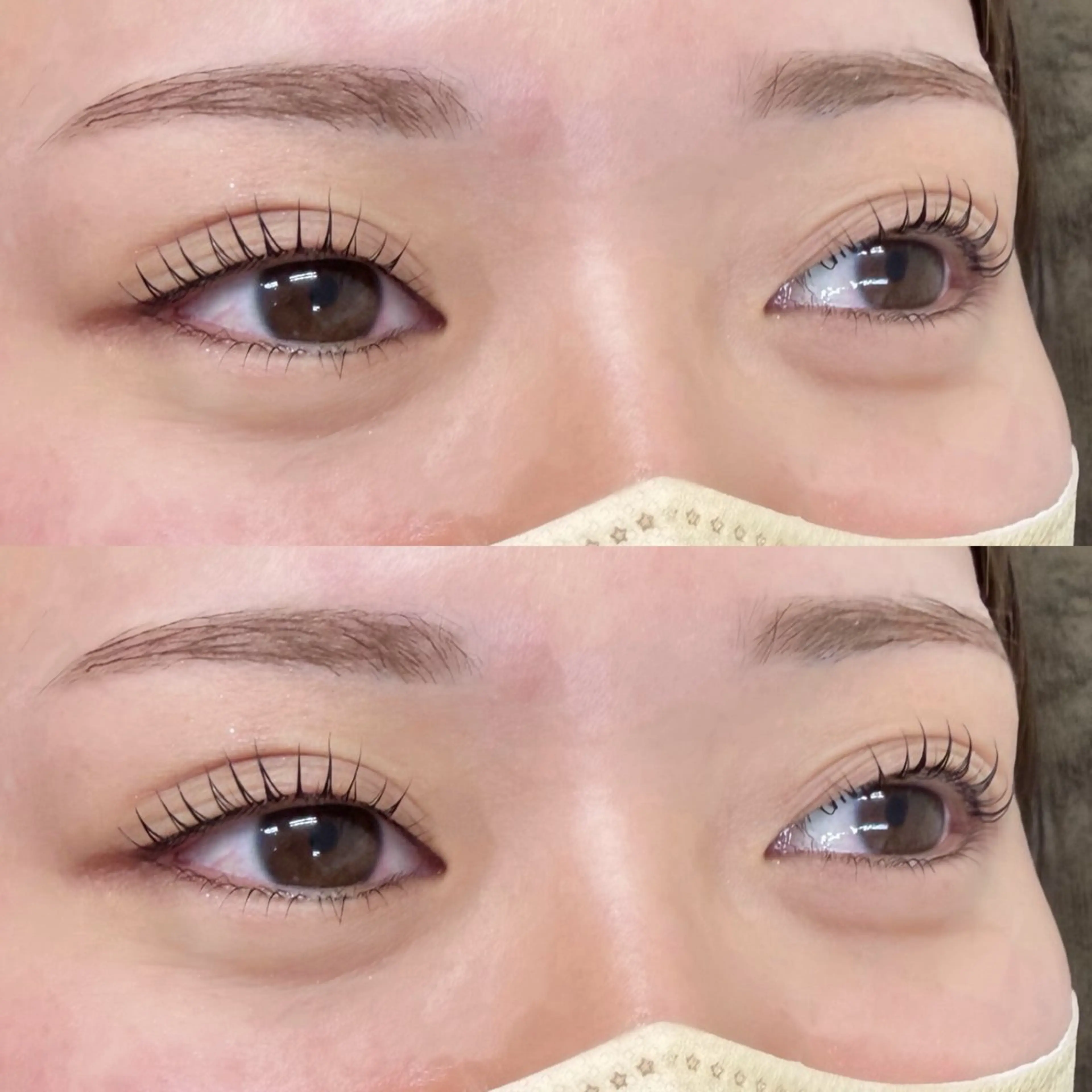 まつげパーマ上下✨️似合わせカールデザイン🫶🏻（高円寺/中野/阿佐ヶ谷）の写真