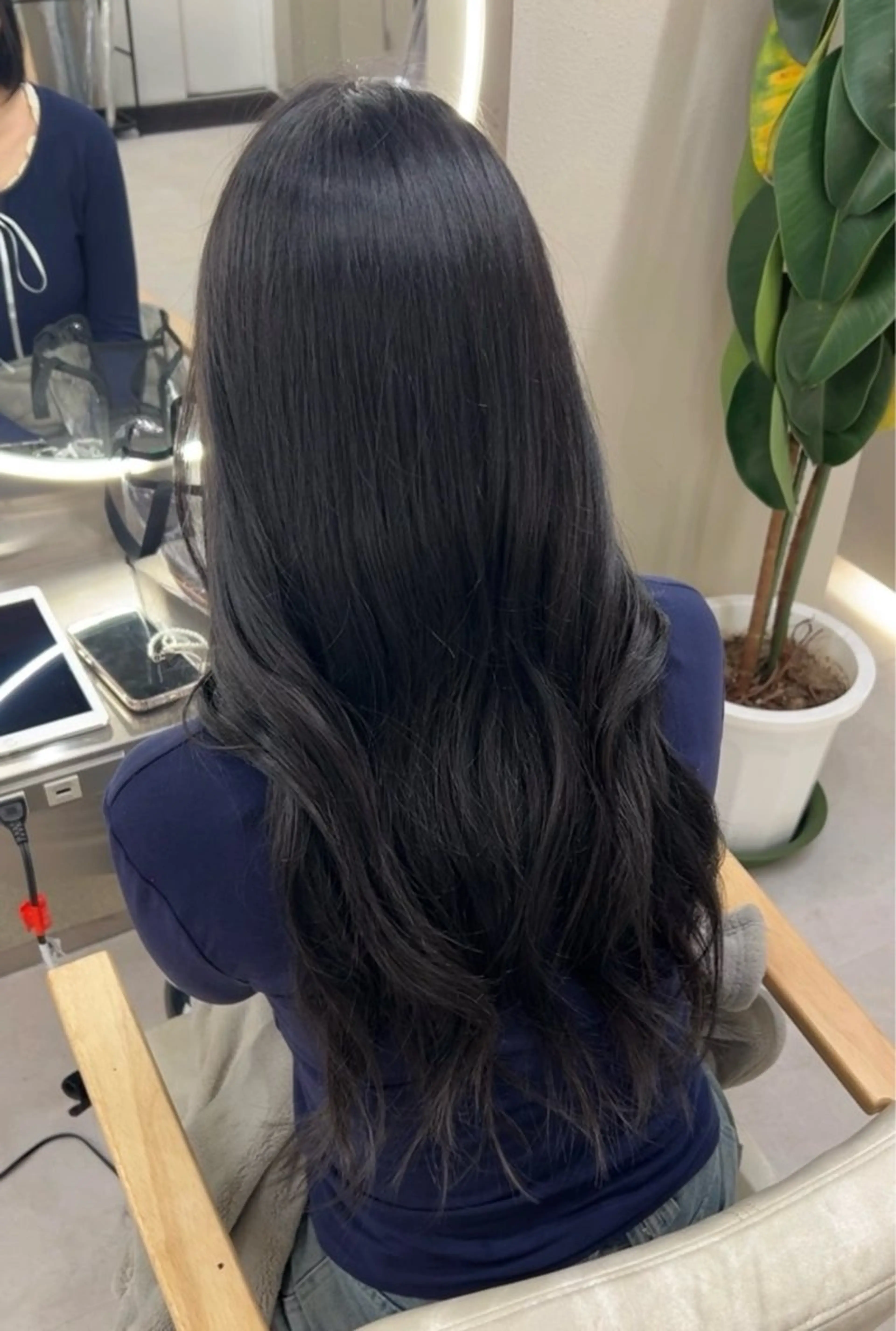 セミロング 韓国風ヘア 縮毛矯正/ 艶髪♡/AYAKAのヘアスタイル