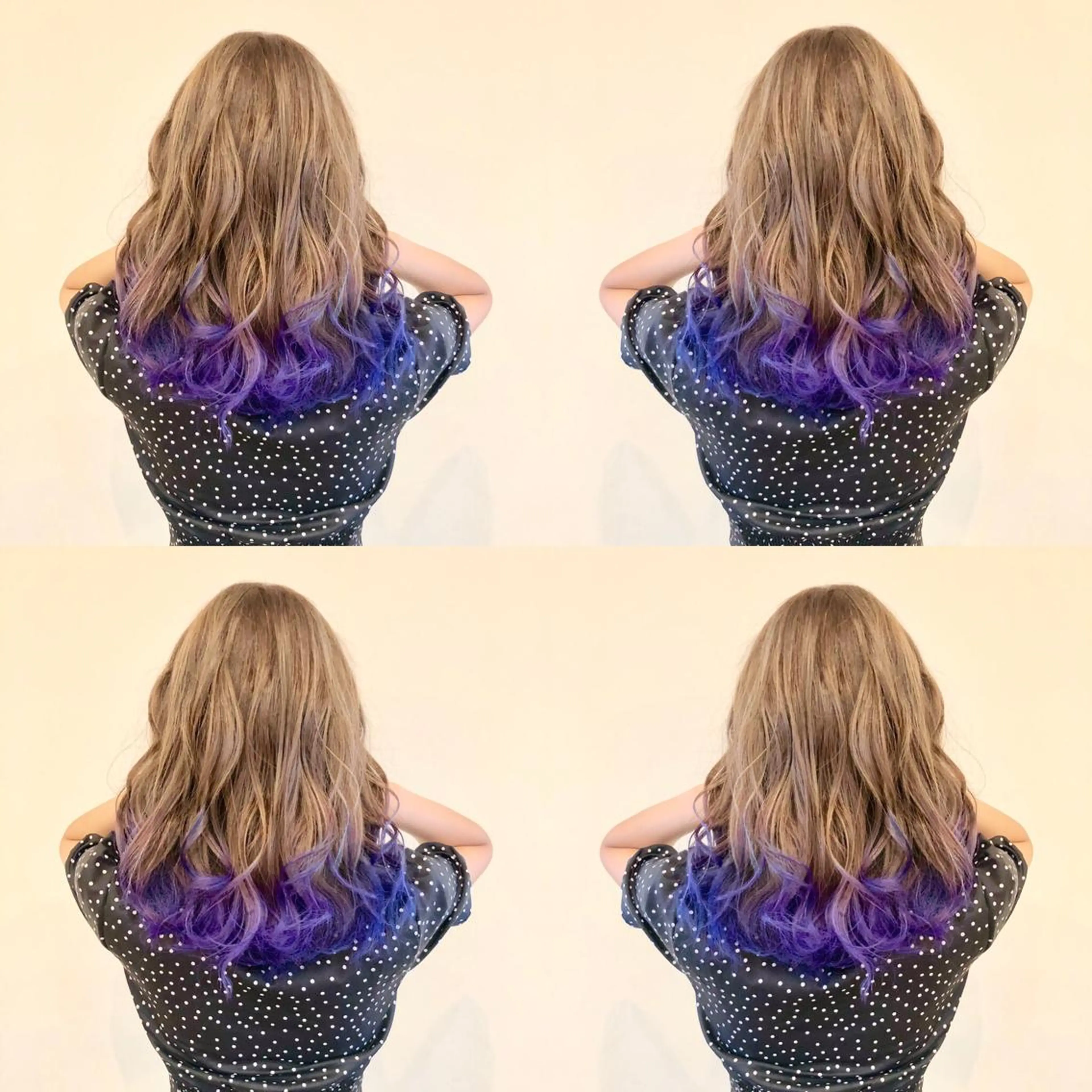 セミロング カラー ヘアカラー 宮下 耕平のヘアスタイル