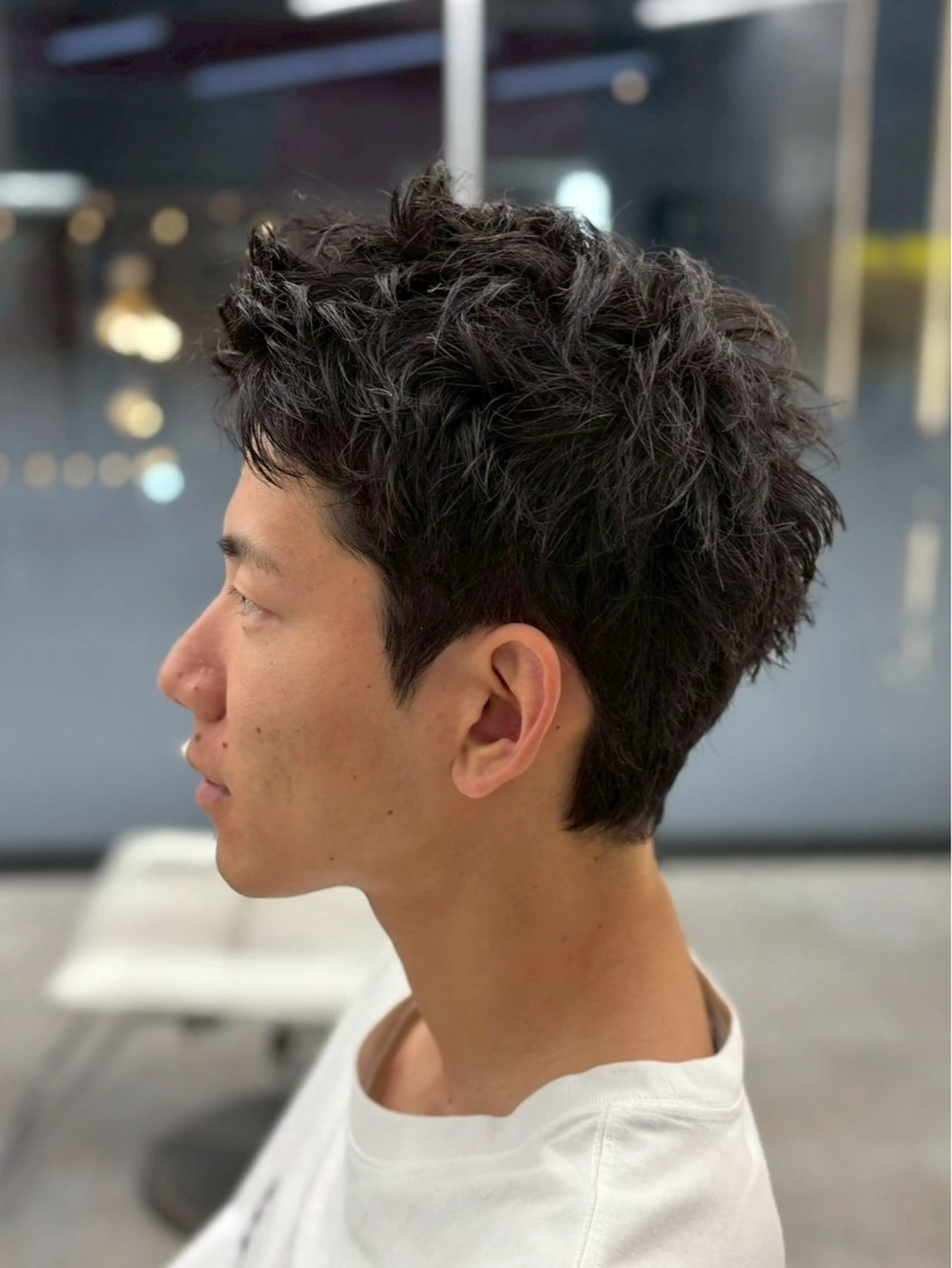 メンズ カット あおき いおりのヘアスタイル