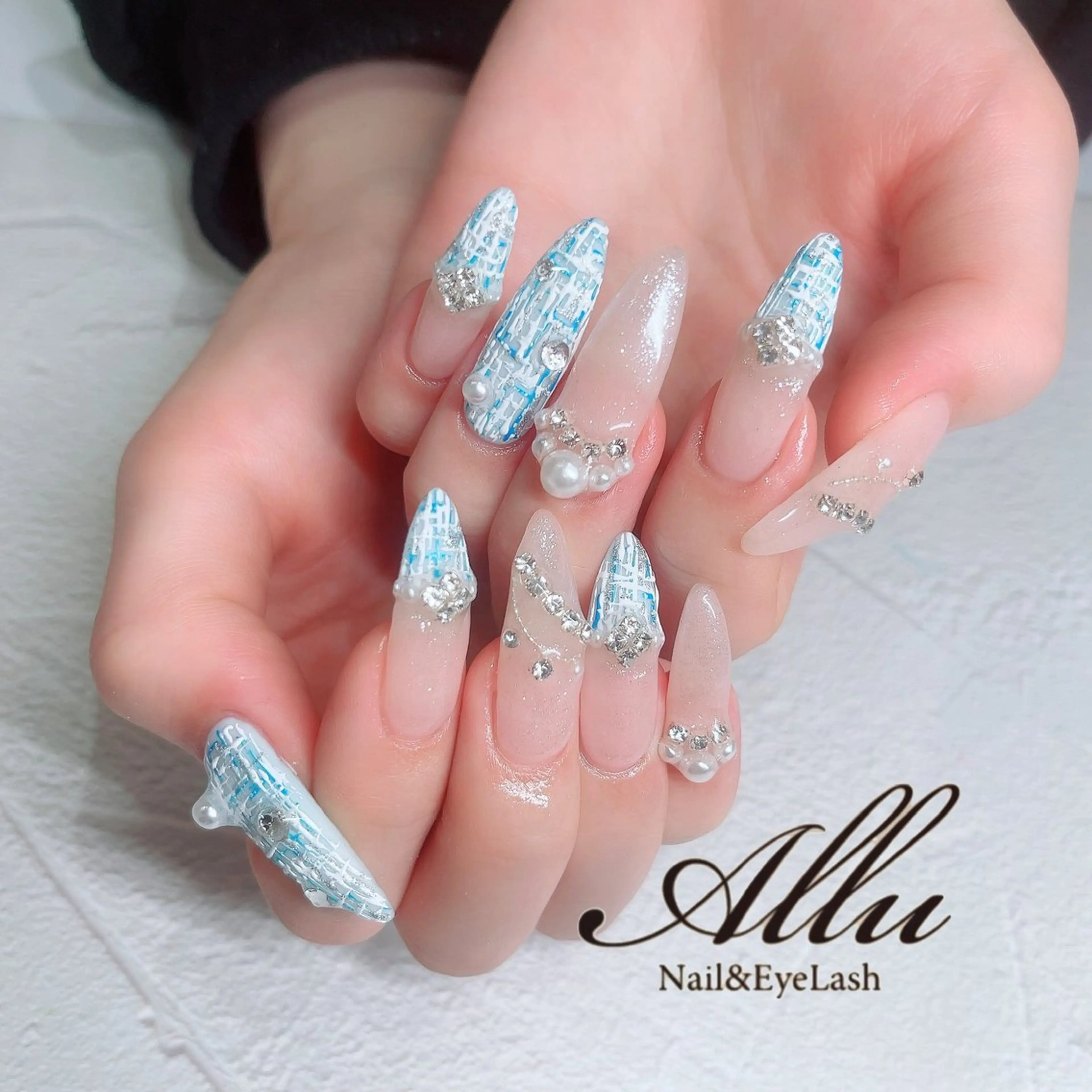 ネイル ツイードネイル 🌻MINAMI 🌻nail🌻のネイルデザイン