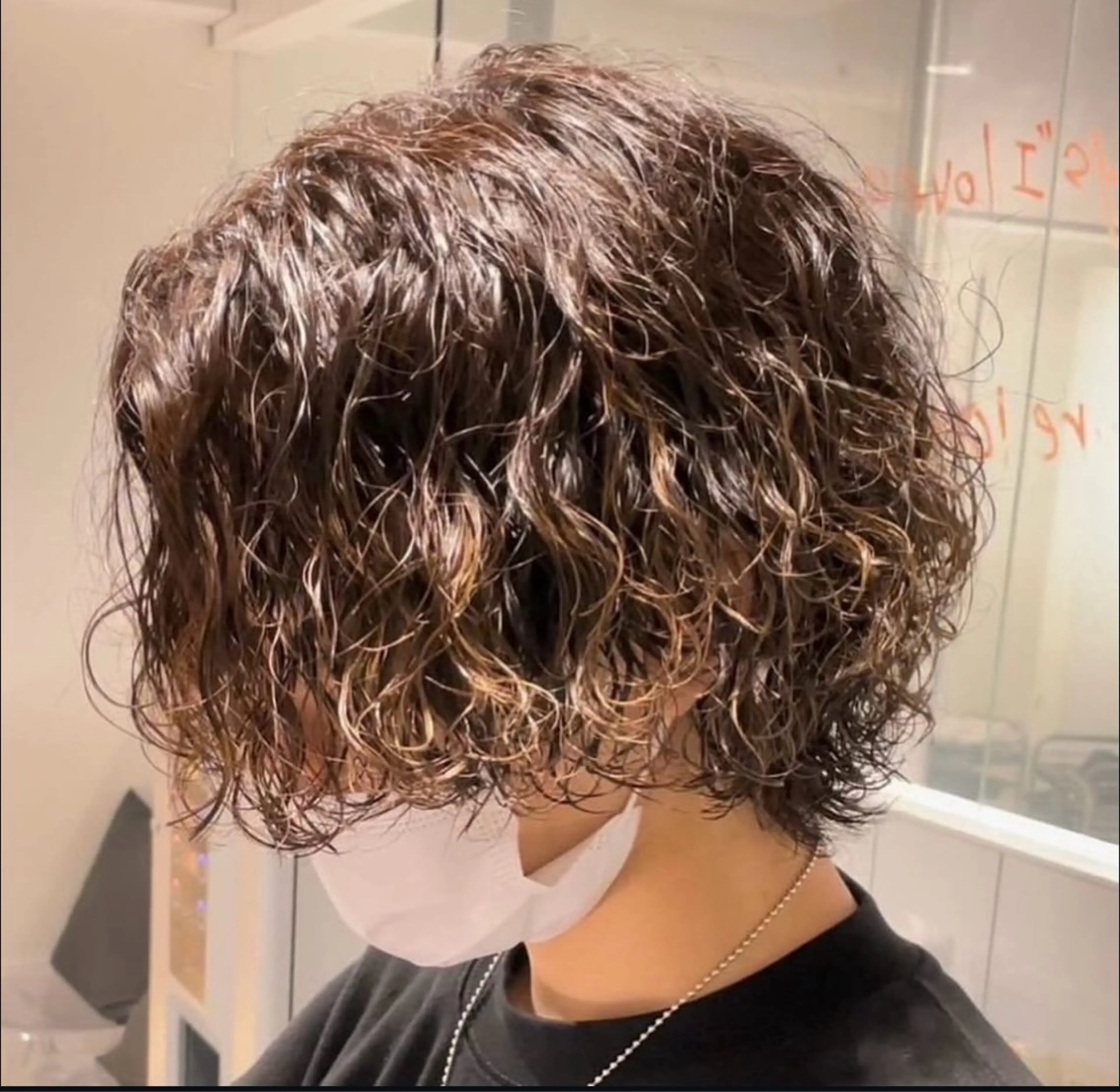 ショート パーマ メンズ 🖤Ayumi🖤 メンズ特化❤️‍🔥のヘアスタイル