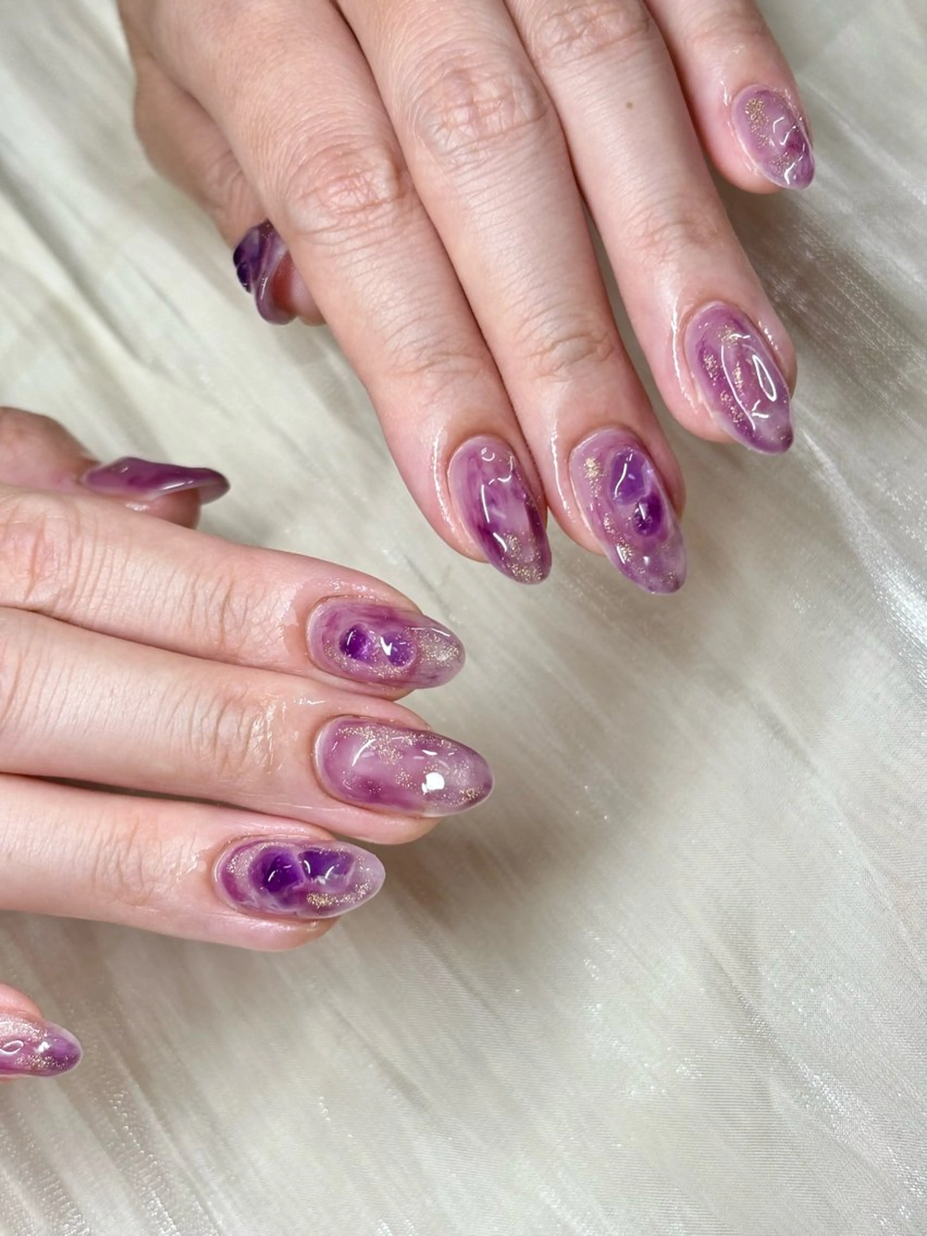 ネイル ニュアンスネイル ETE LUNA NAILのネイルデザイン