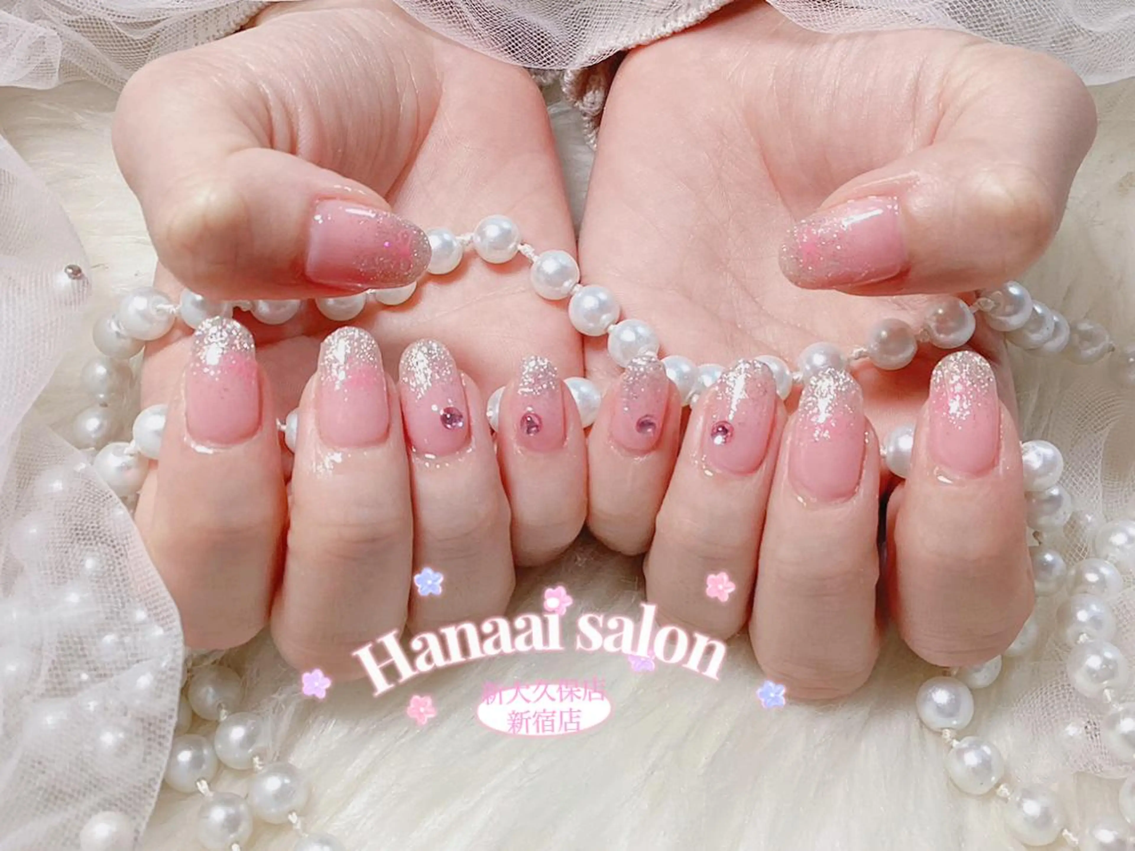ネイル ハンドネイル Hanaai salon あまねのネイルデザイン