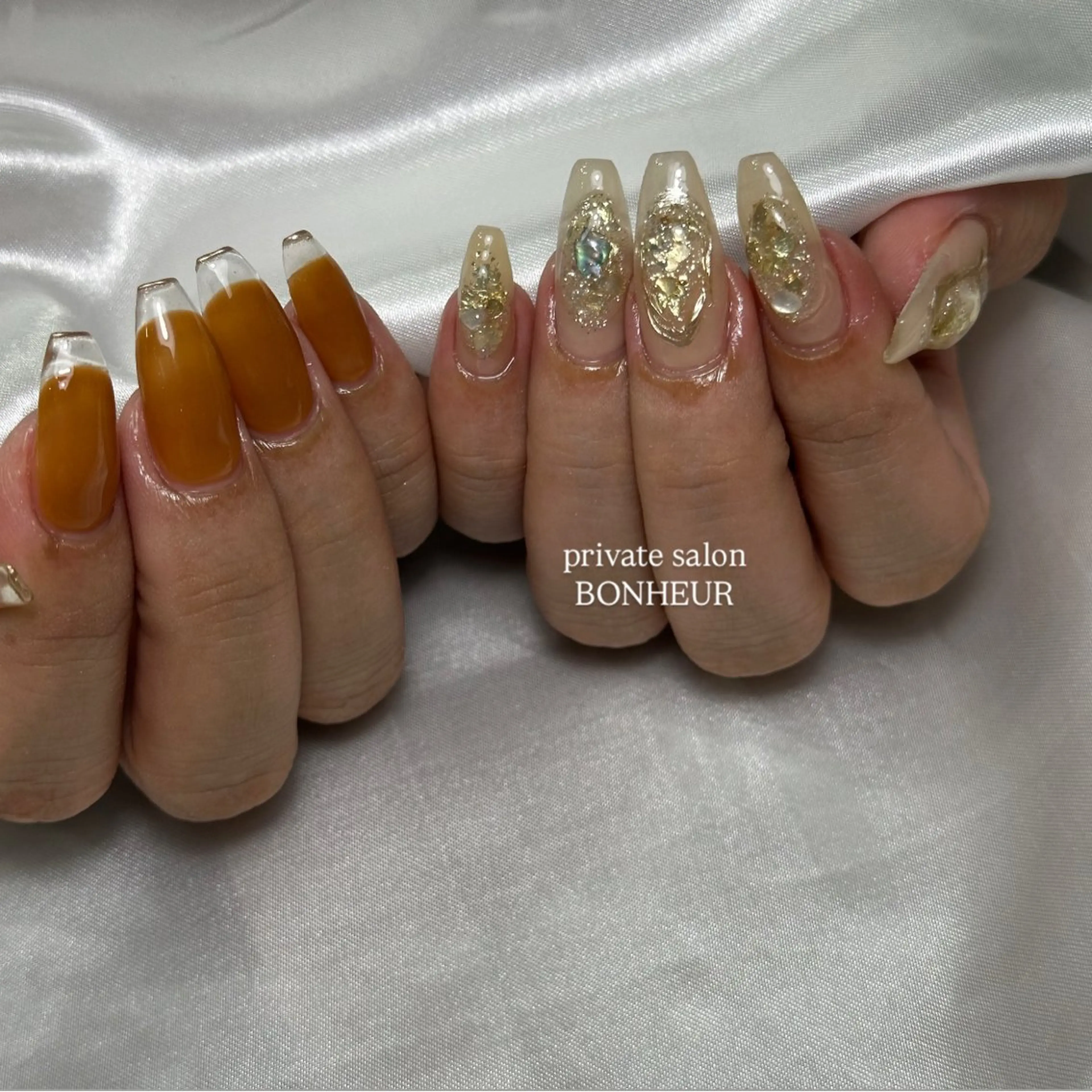 ネイル ハンドネイル BONHEUR Annaのネイルデザイン