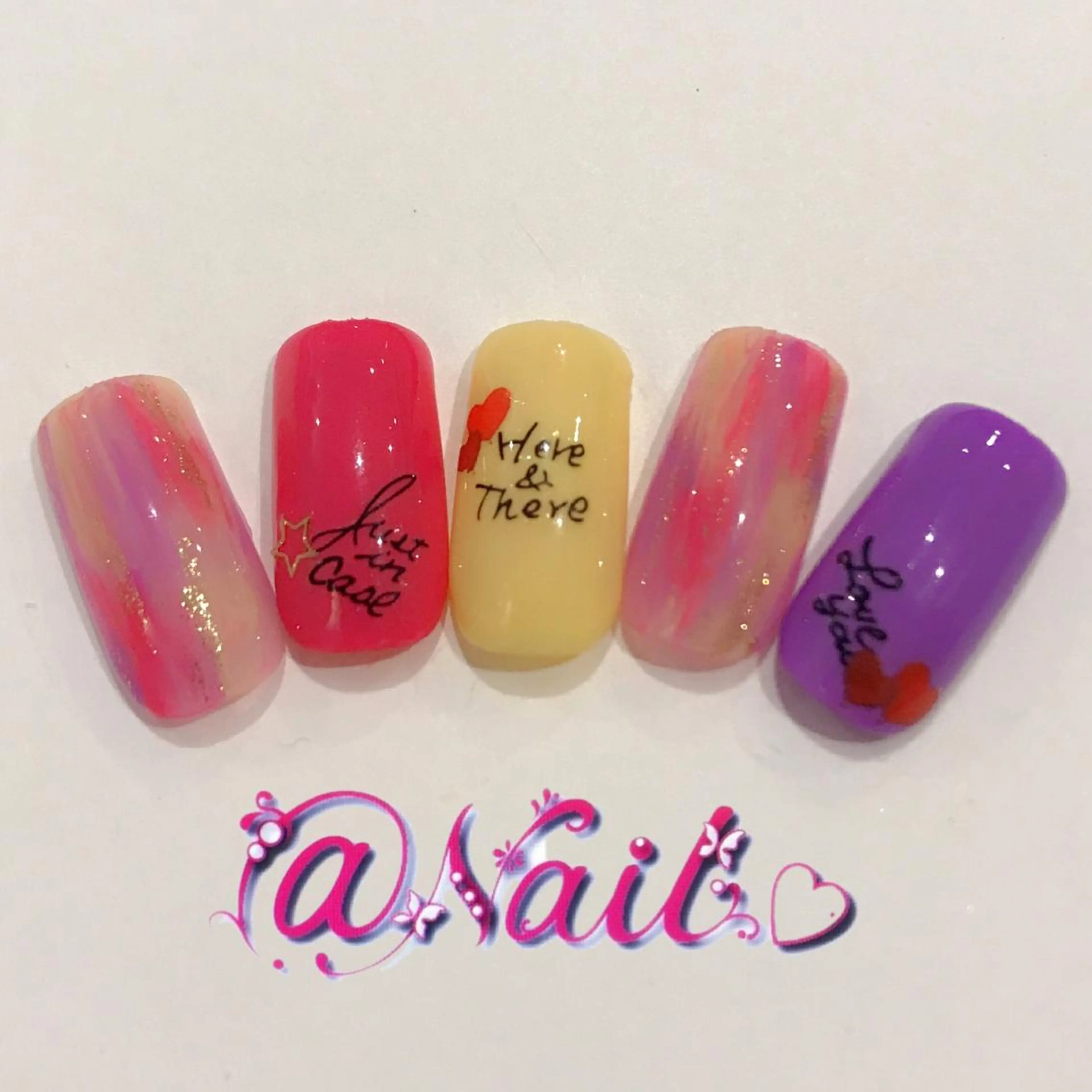 ネイル フットネイル ジェルネイル スカルプネイル 小尾 栞のネイルデザイン