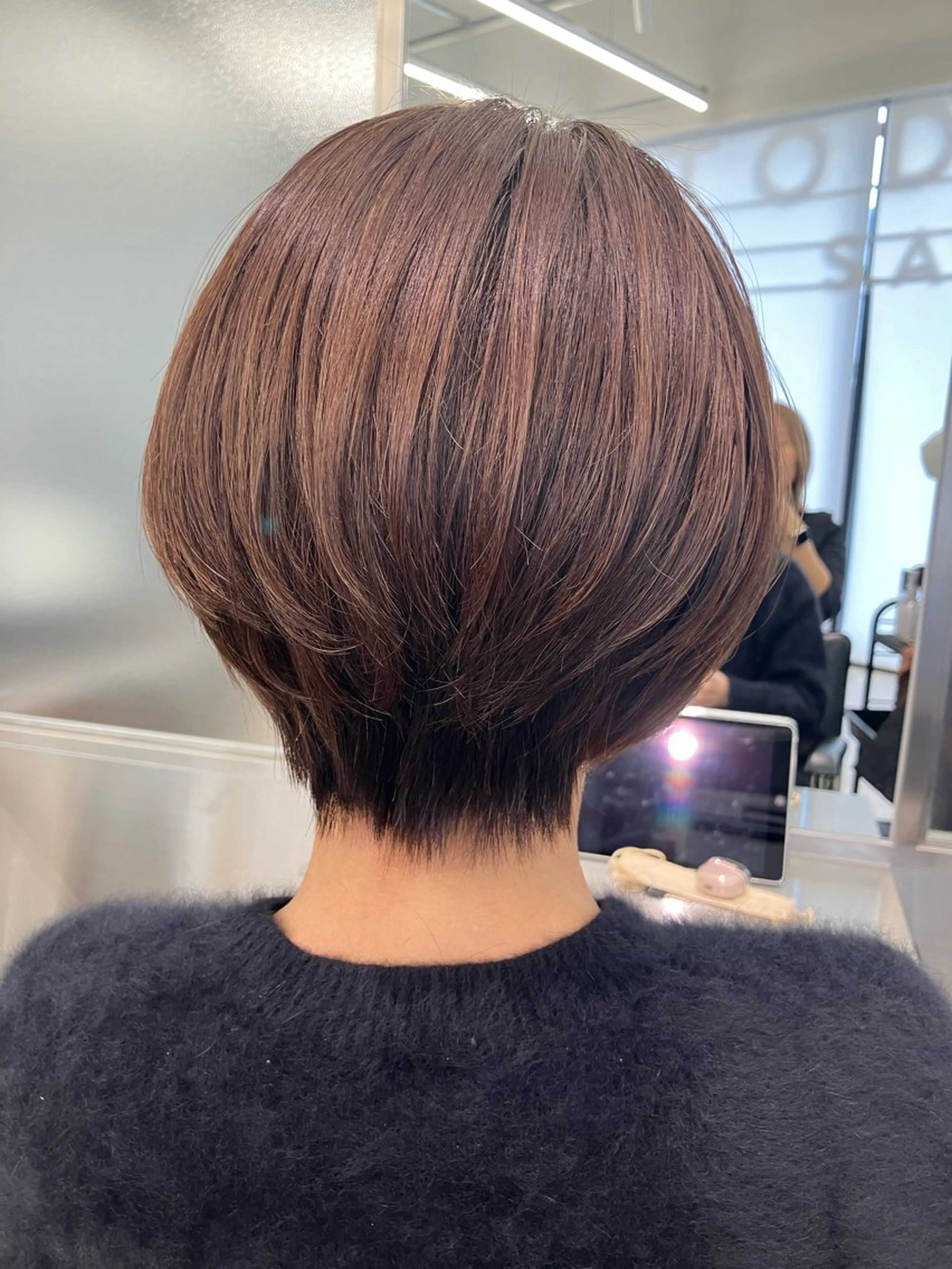 ショート 髪質改善/艶カラー 縮毛矯正/みほのヘアスタイル