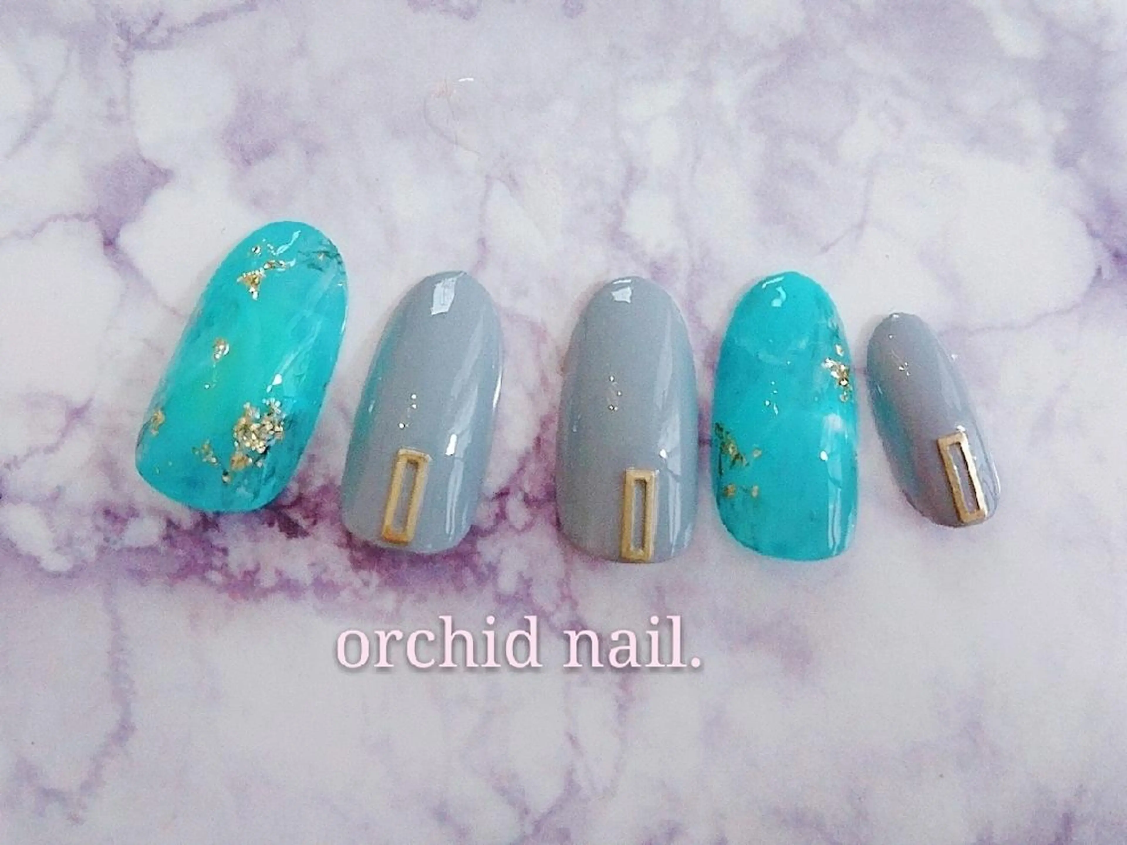 ネイル orchid ♡オーキッドのネイルデザイン