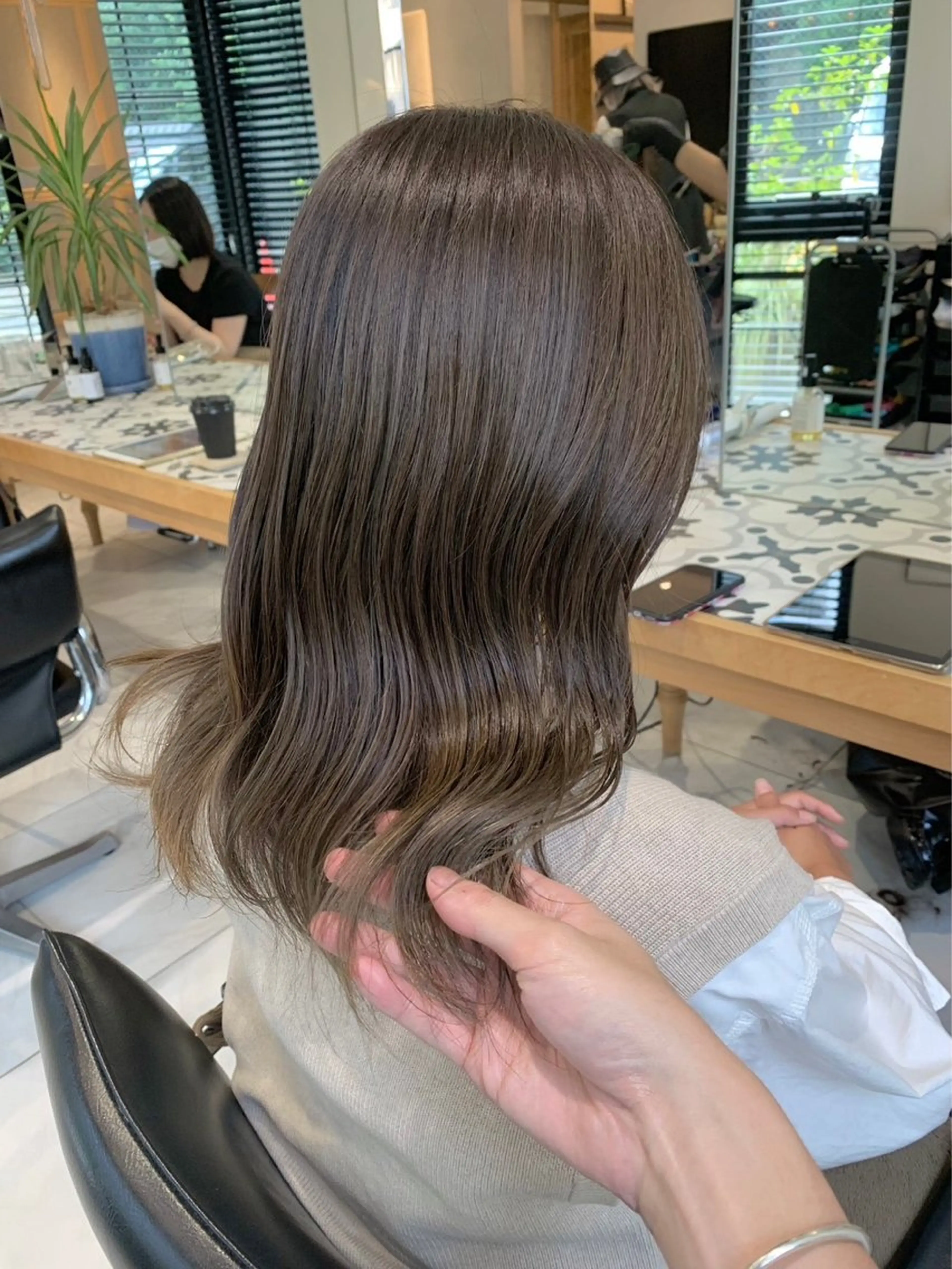 ミディアム カラー 🪞透明感カラー / yuu🪞のヘアスタイル