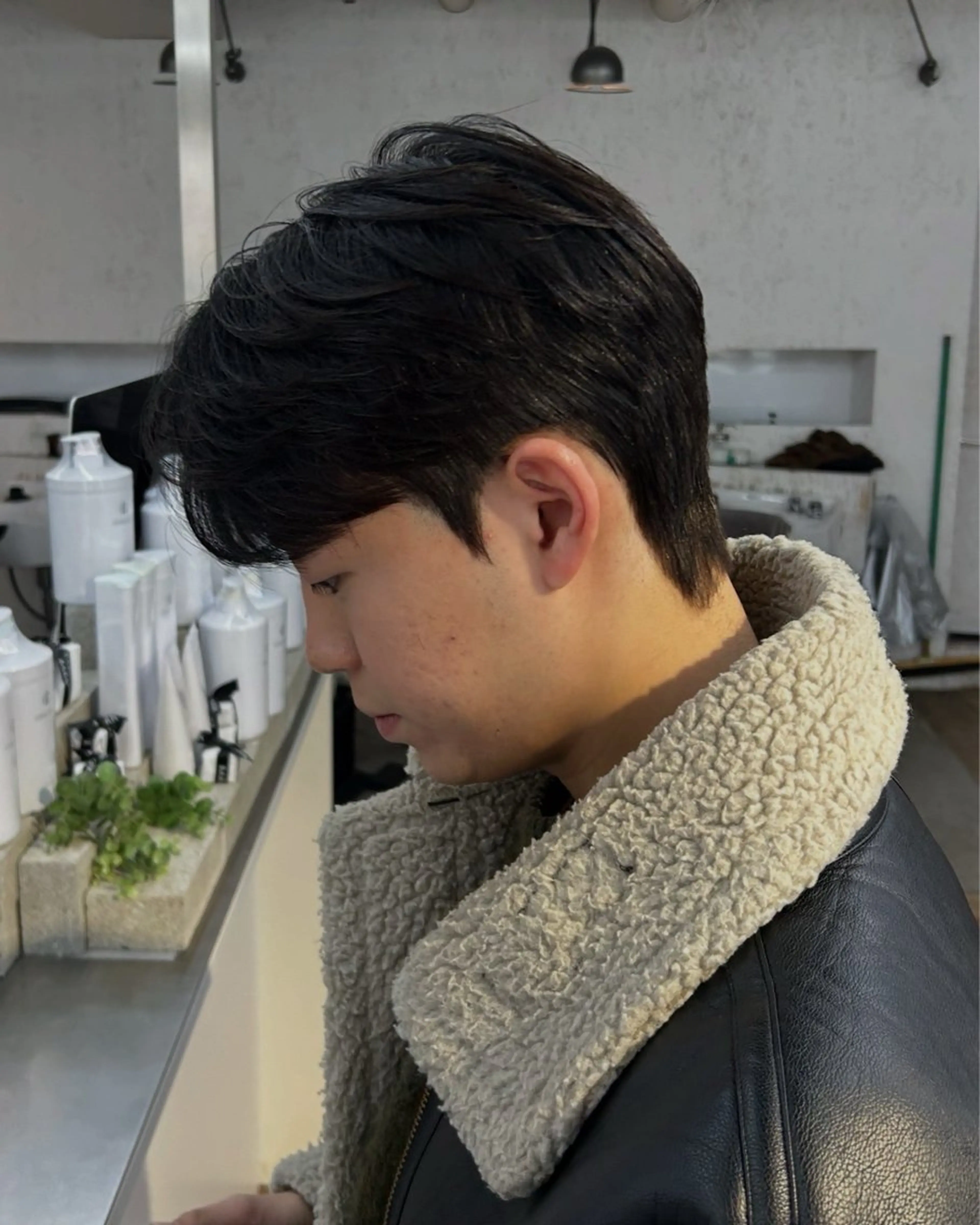 パーマ メンズ カット パーマ HAIR-MAKE-BARN所属・北九州/折尾/パーマ /ゆうと/八幡西区のヘアスタイル