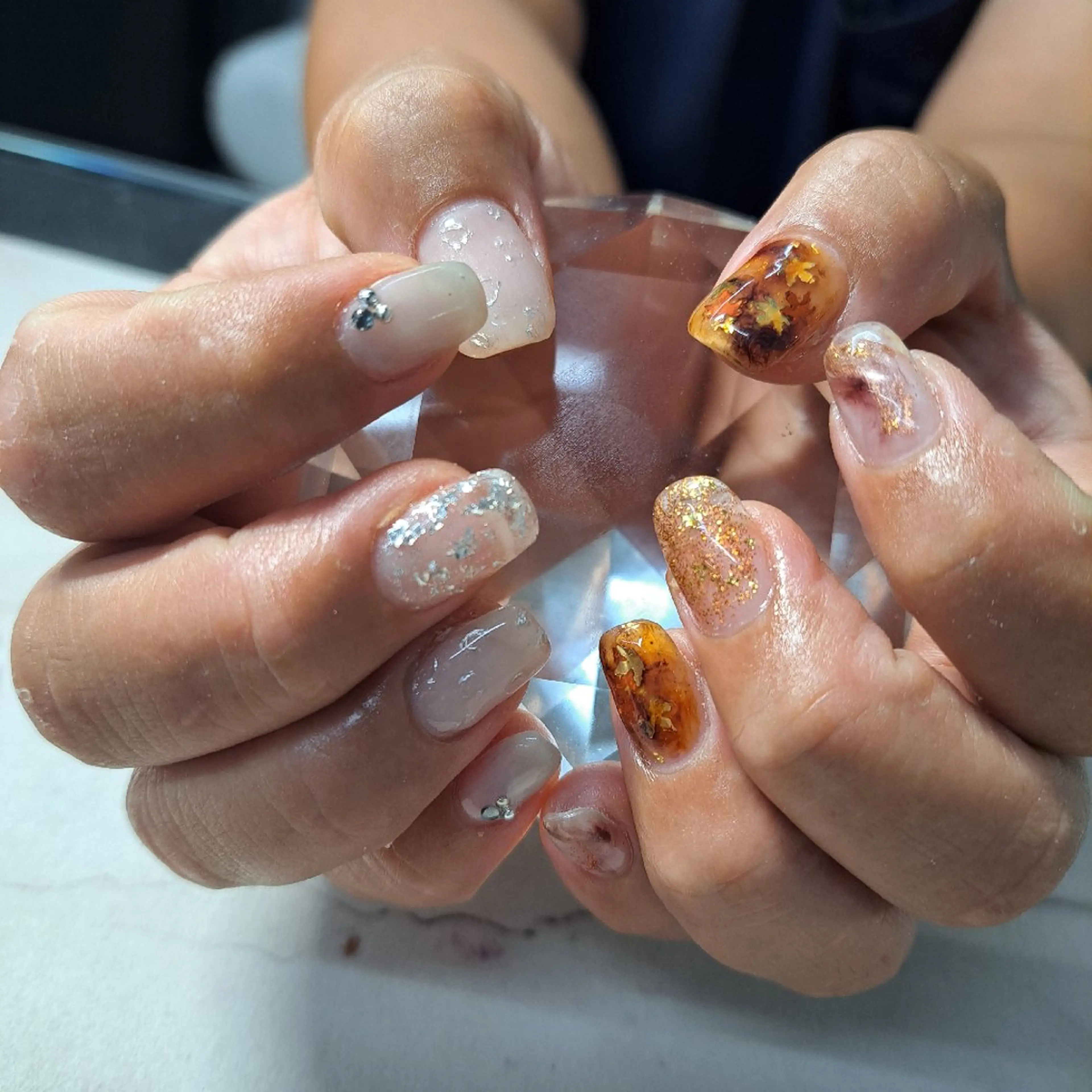 ネイル jewelry & nailecxia のネイルデザイン