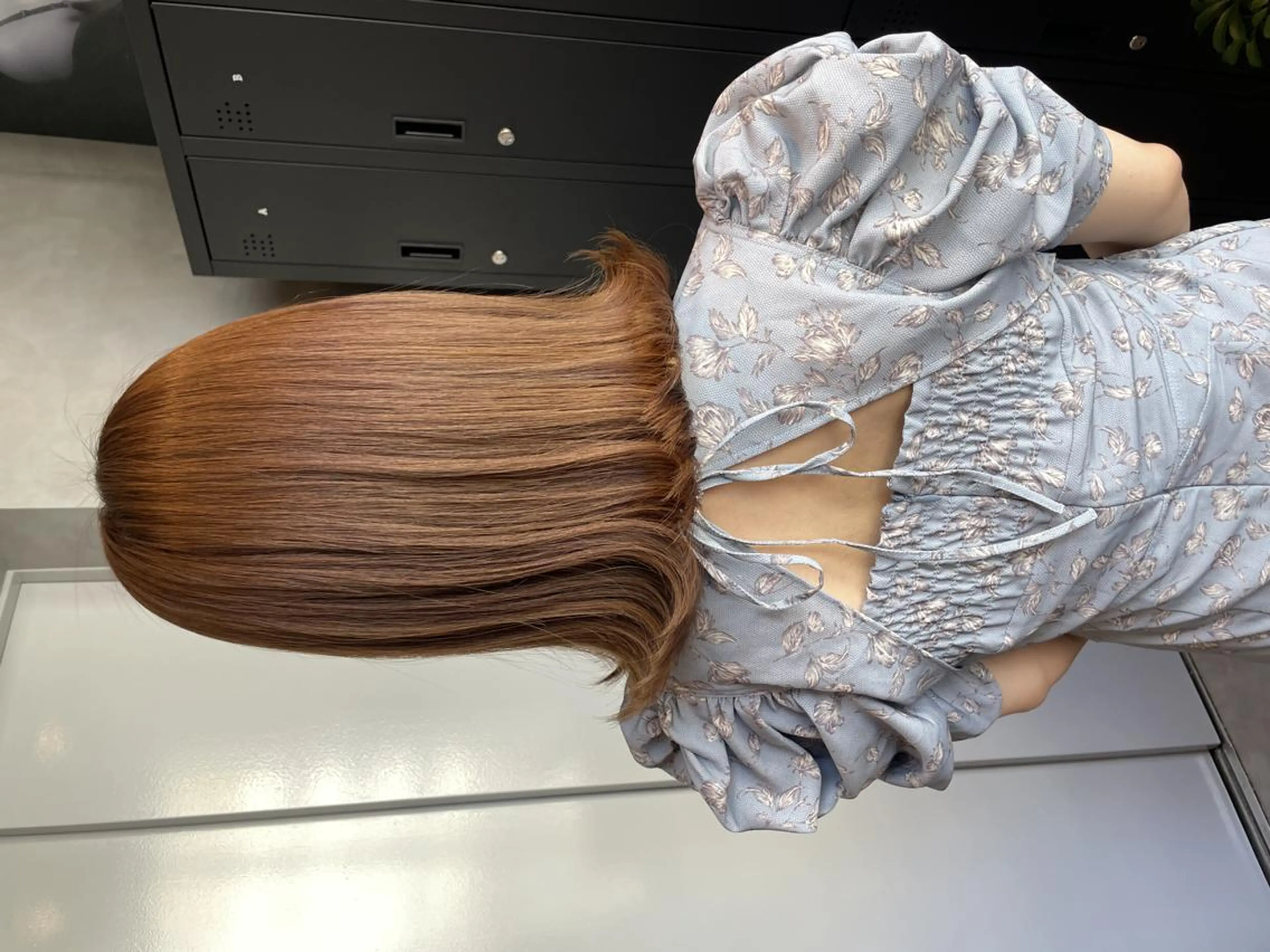 ミディアム 外国人風カラー ハイライト 髪質改善 似合わせカット トリートメント カット ヘアカラー トリートメント BUCKS【天王寺】 バックス【駅30秒】のヘアスタイル