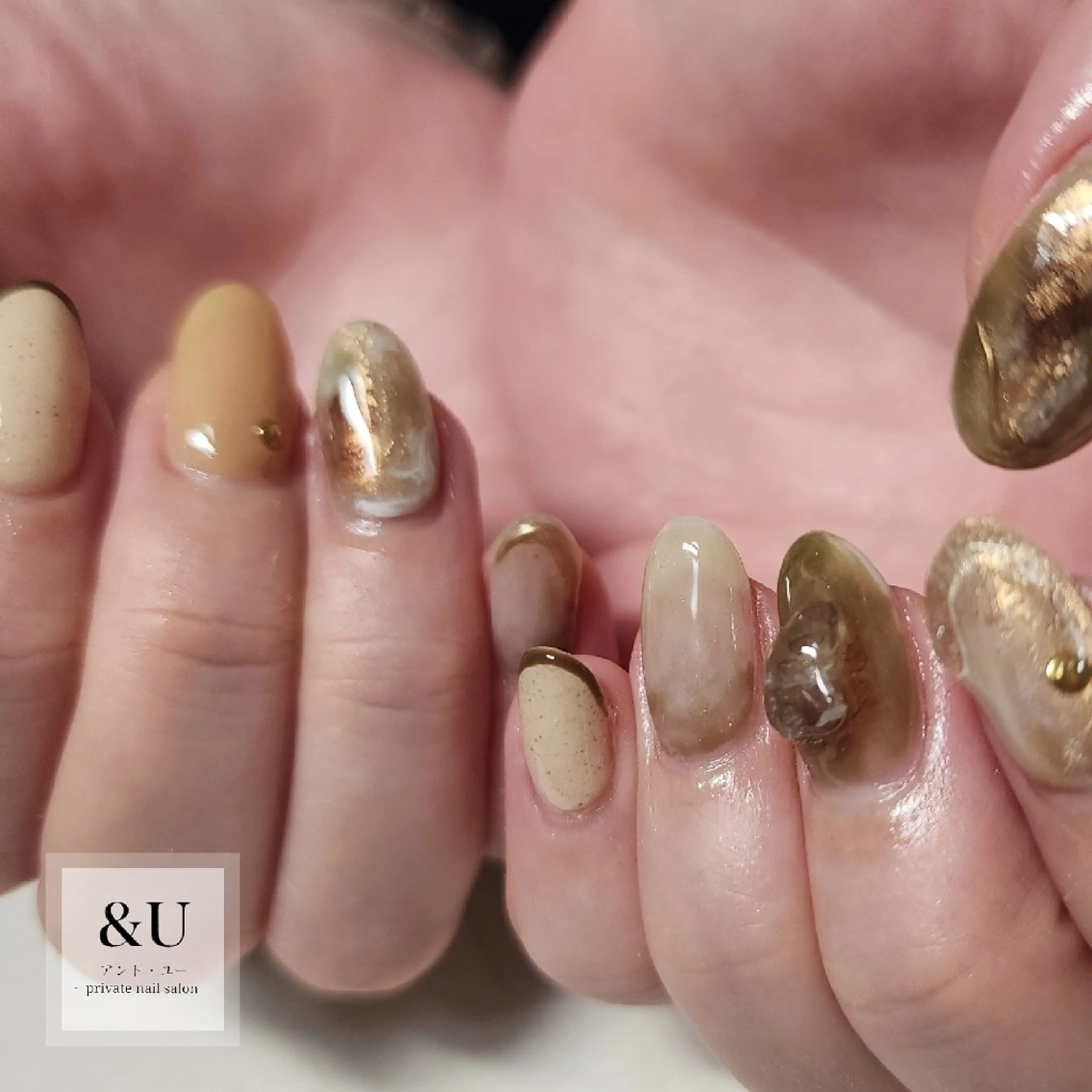 ネイル ハンドネイル ＆Ｕ (アンド・ユー)のネイルデザイン