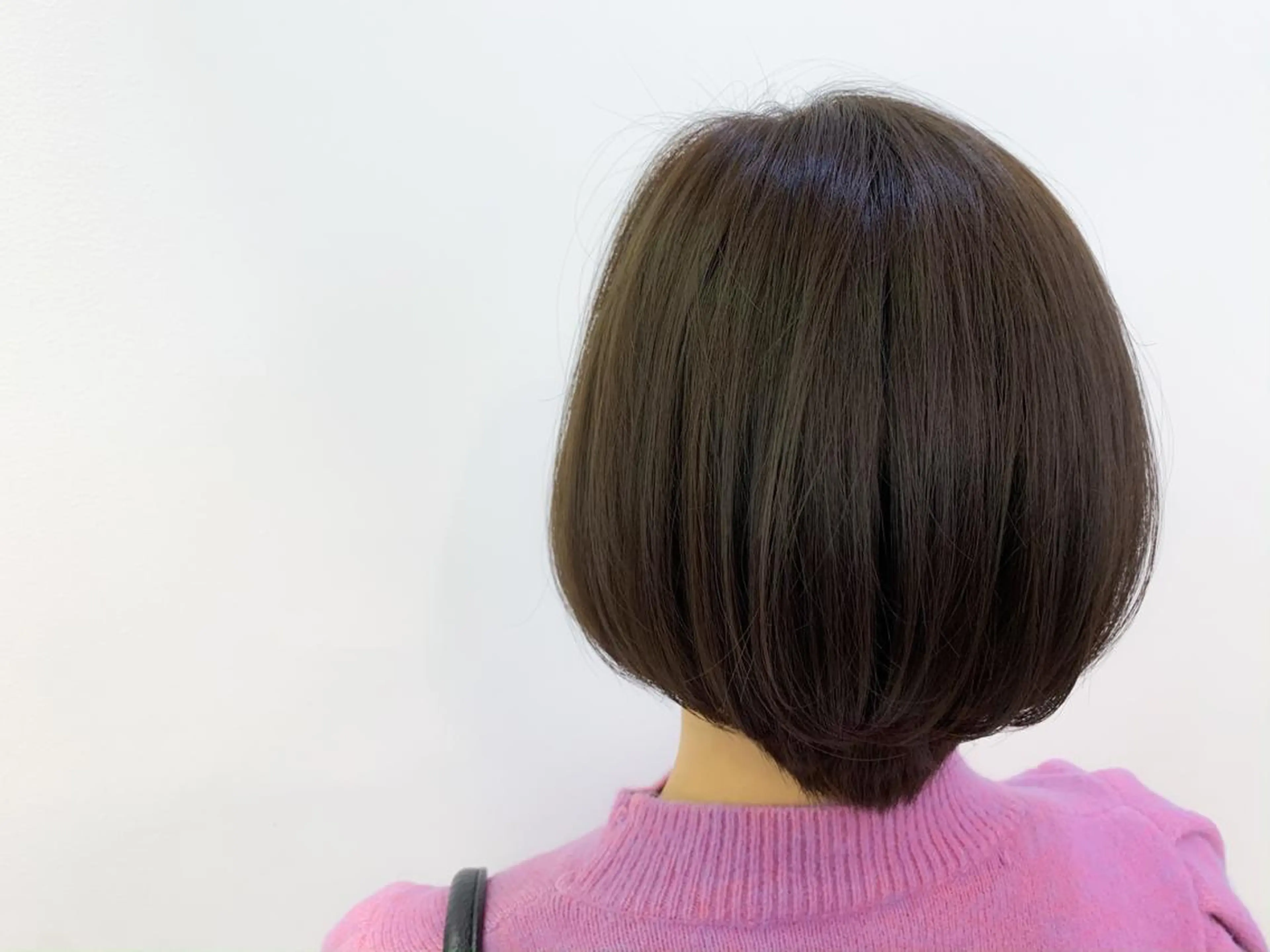 ショート カラー 地毛風ストレート/ 髪質改善/榎本流行のヘアスタイル