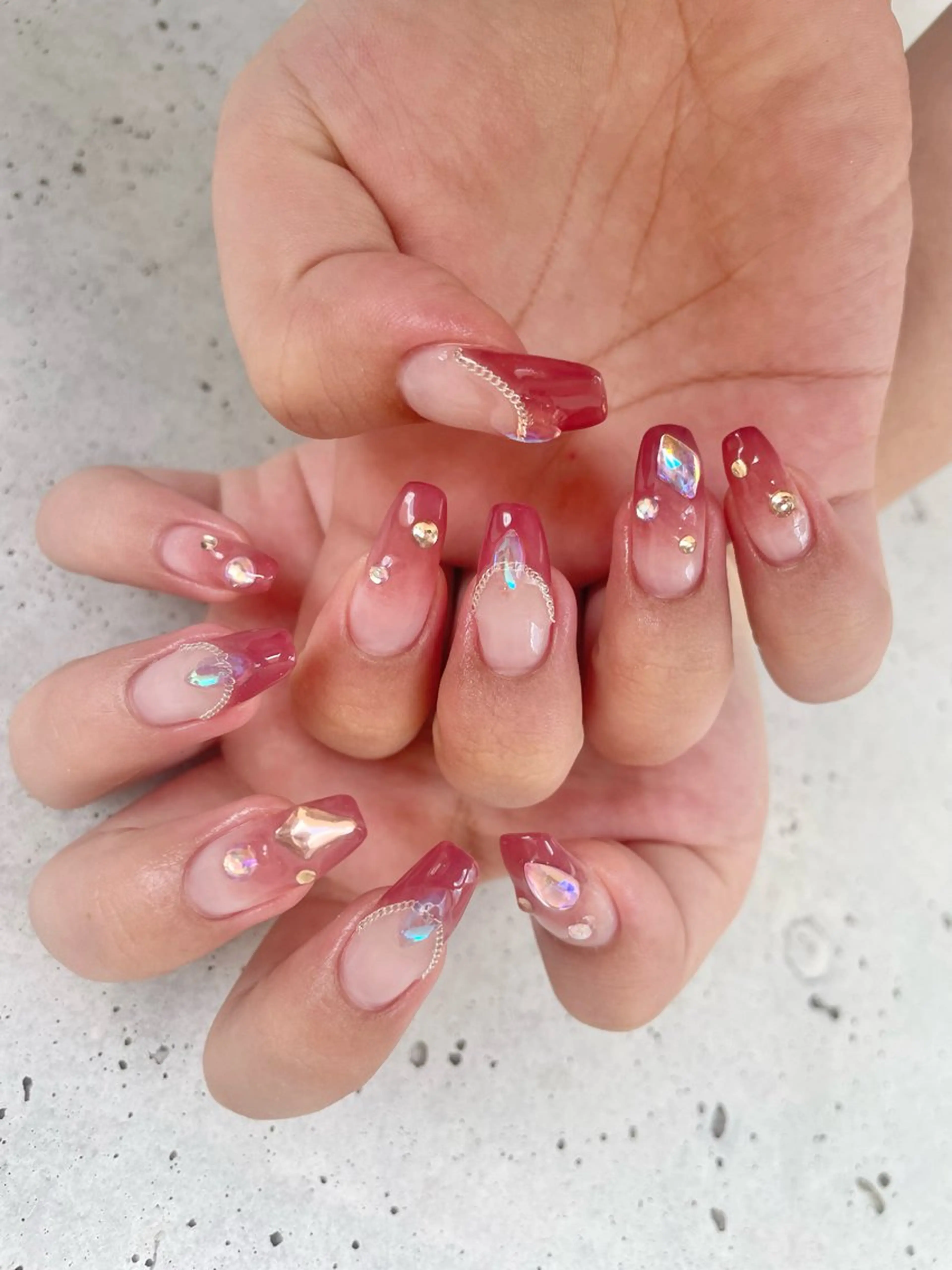 ネイル ハンドネイル Rena-ju キャサディのネイルデザイン