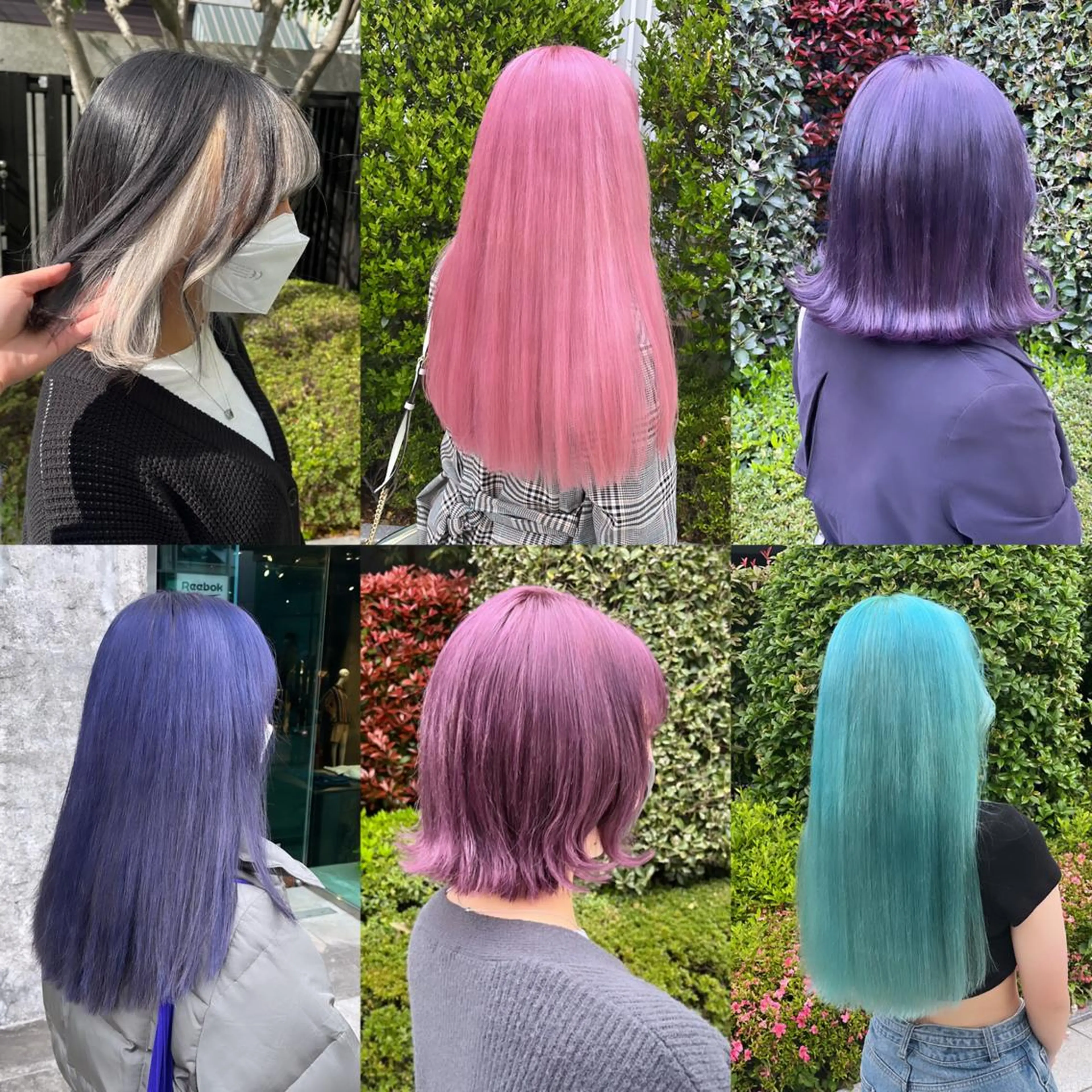 ロング カラー ヘアアレンジ ヘアカラー トリートメント ヘアセット 🩶【推しハイトーン 】yuzu🩶のヘアスタイル