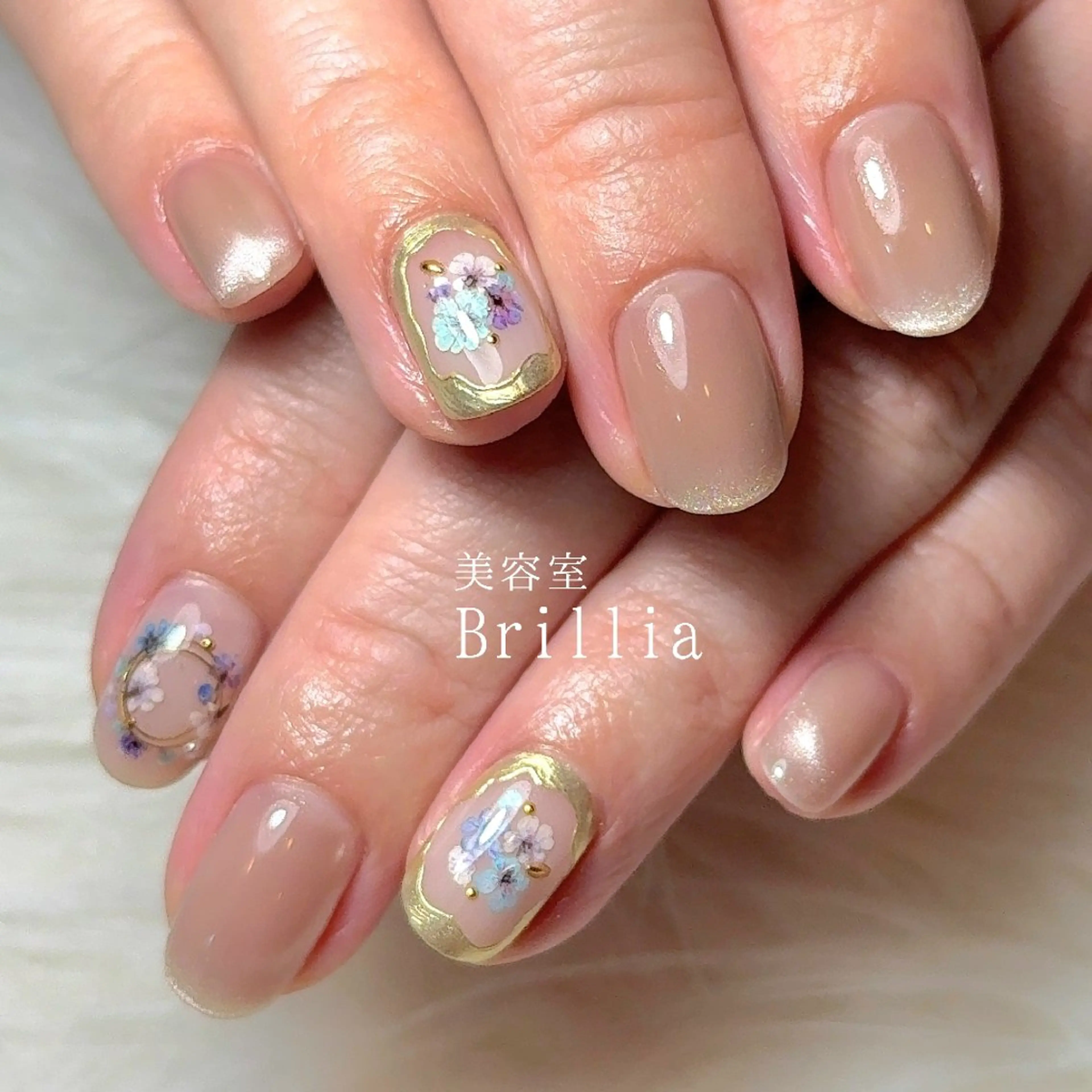 ネイル ハンドネイル 柴田 彩のネイルデザイン