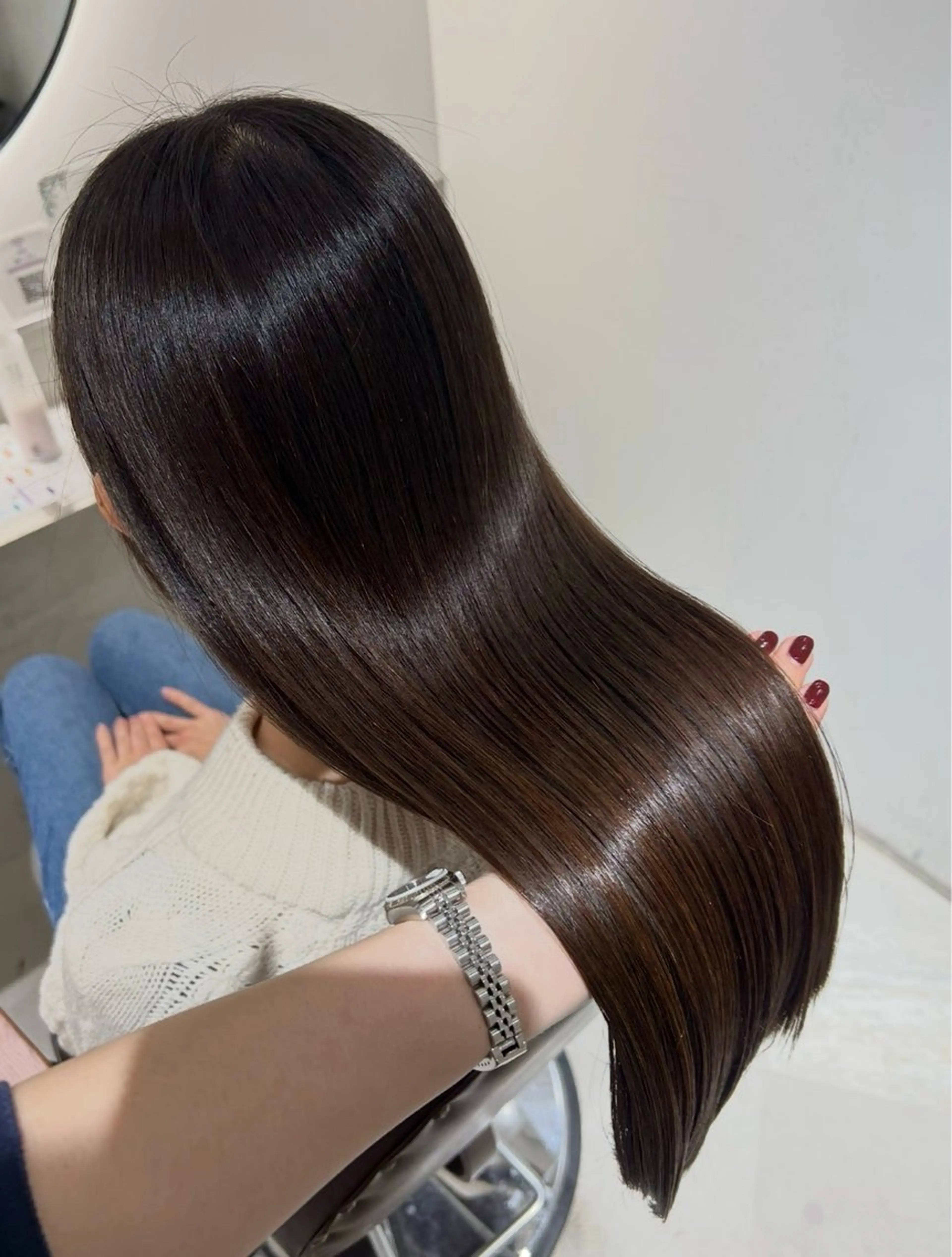 【業界初🌹最高峰トリートメント】驚愕の21工程!!リセット+13step+髪質改善ULTOWA+りんご幹細胞🍎の写真