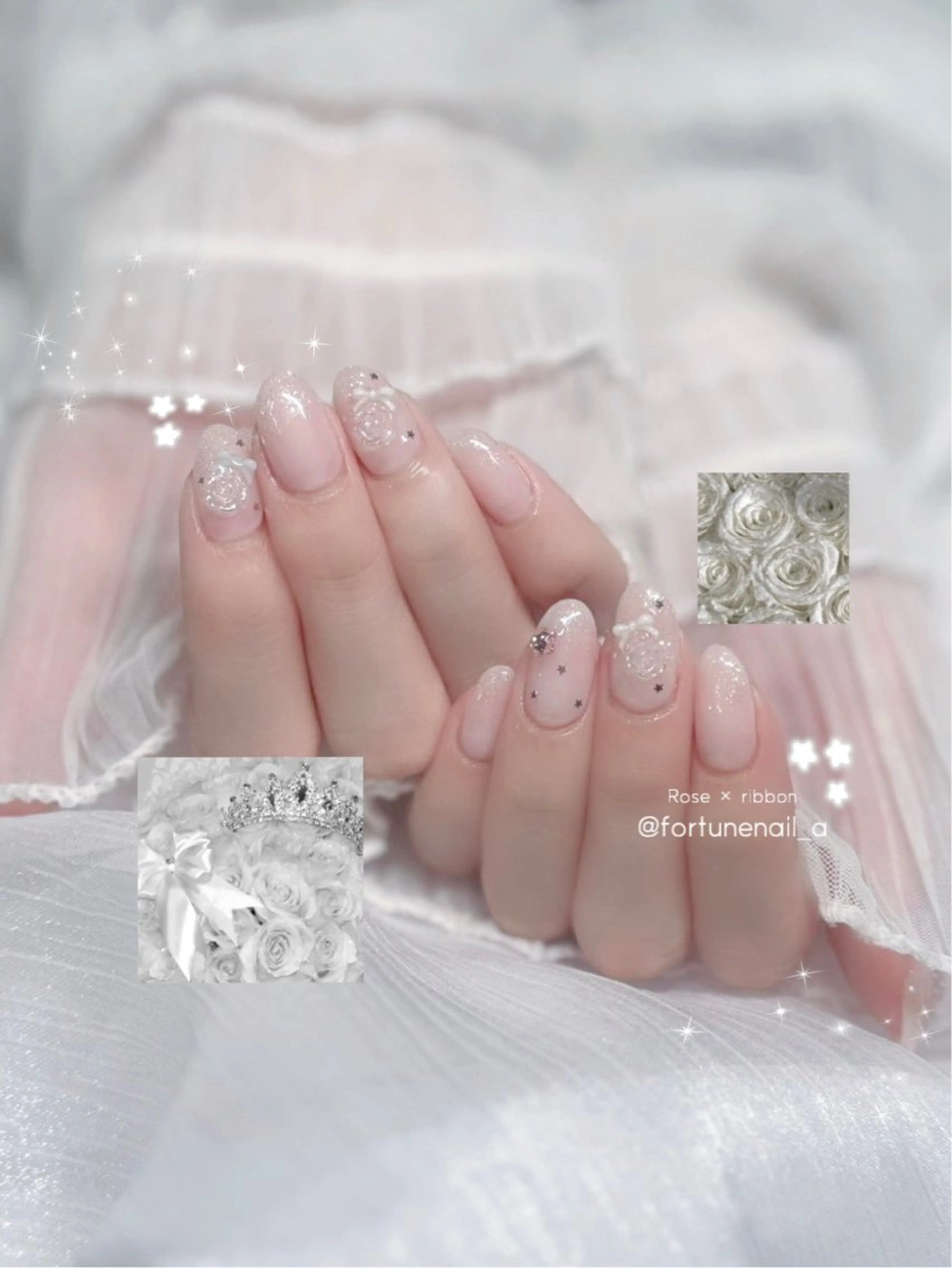 ネイル ハンドネイル ✩.*🎀 aoi🎀のネイルデザイン