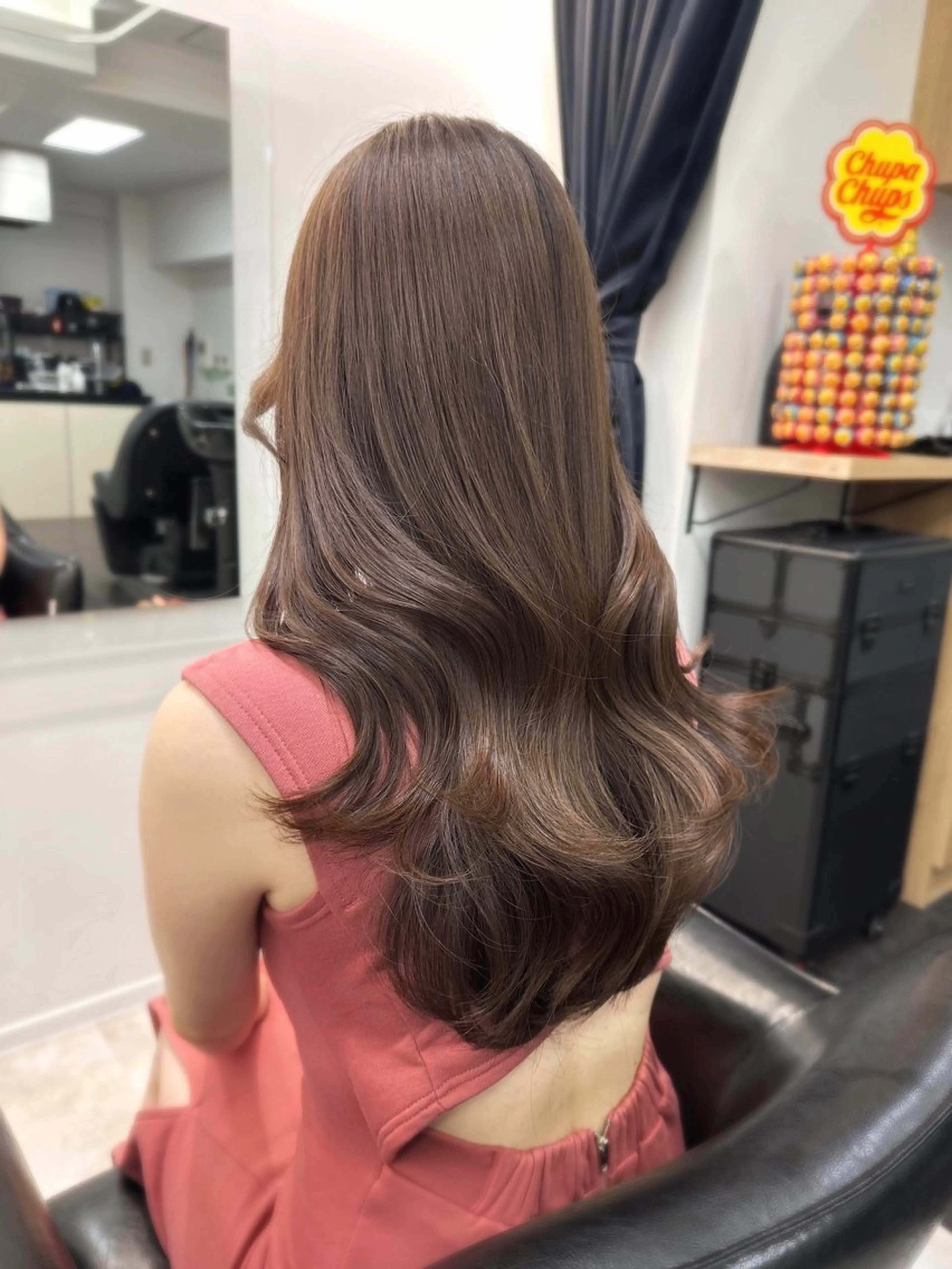 ミディアム カラー 韓国ヘア 店長NEGIのヘアスタイル