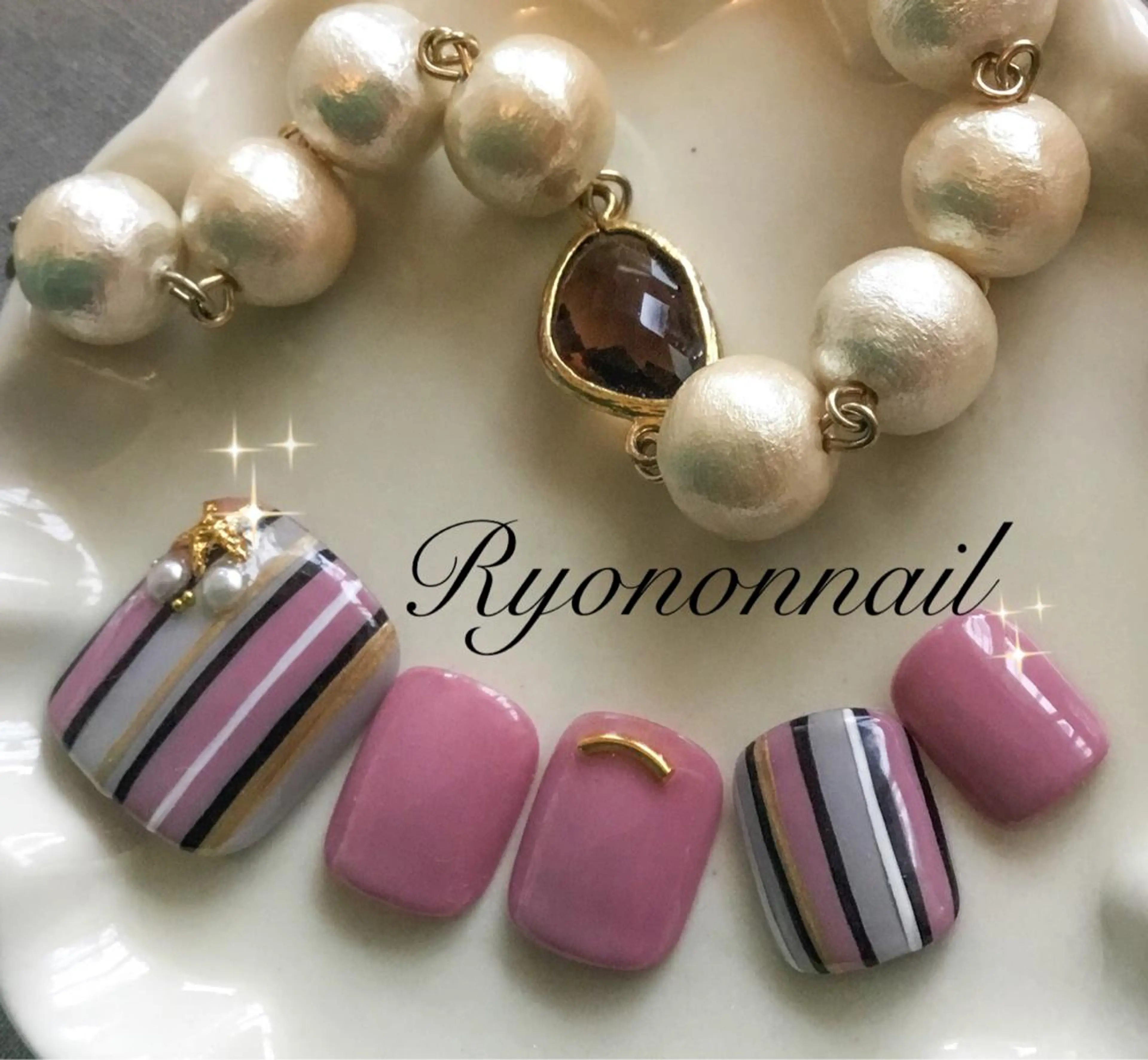 ネイル フットネイル ネイルチップ Ryononnail 上谷典子のネイルデザイン