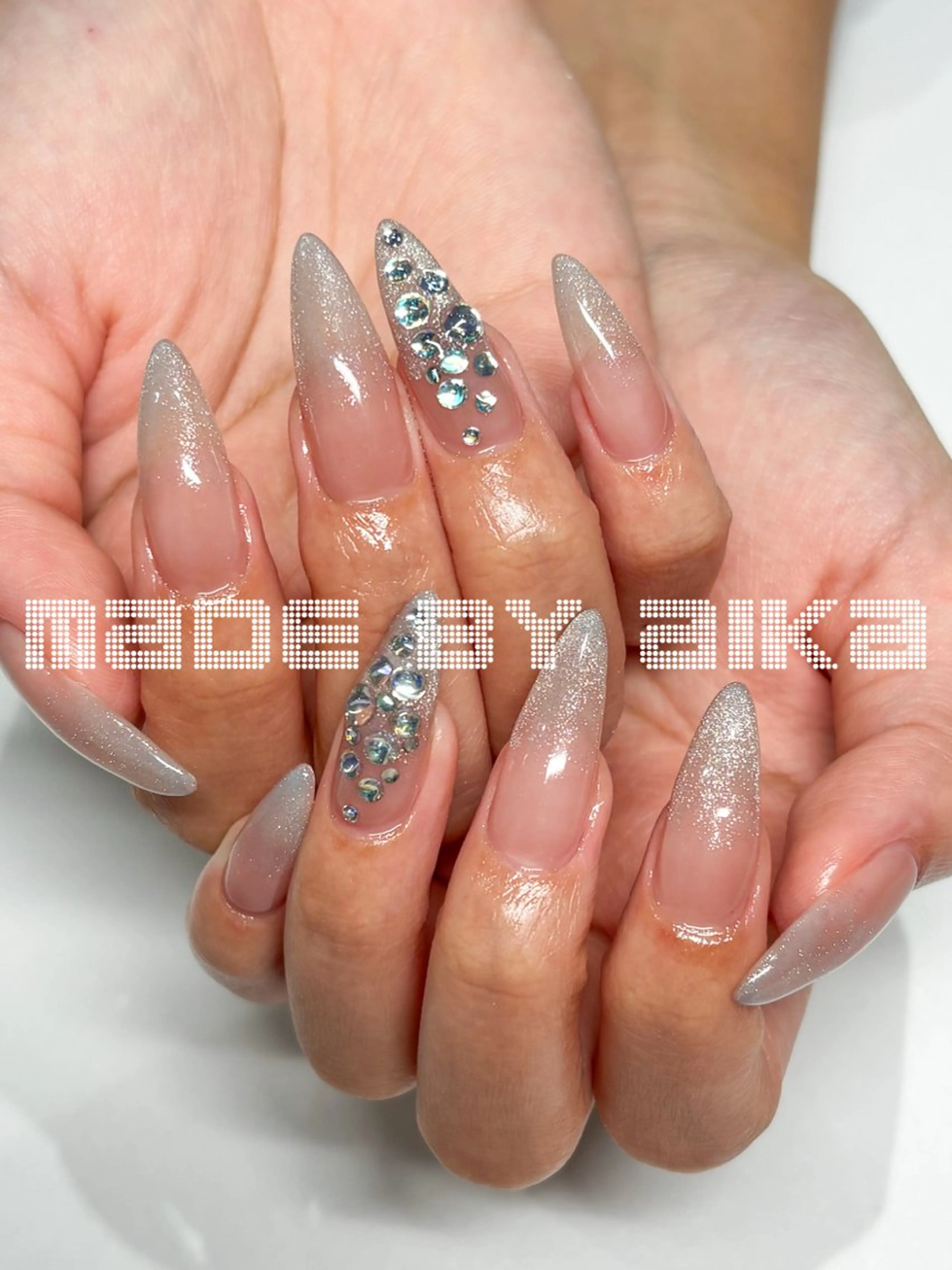 ネイル ジェルネイル マグネットネイル ハンドネイル ハンドケア Made By AIKAのネイルデザイン