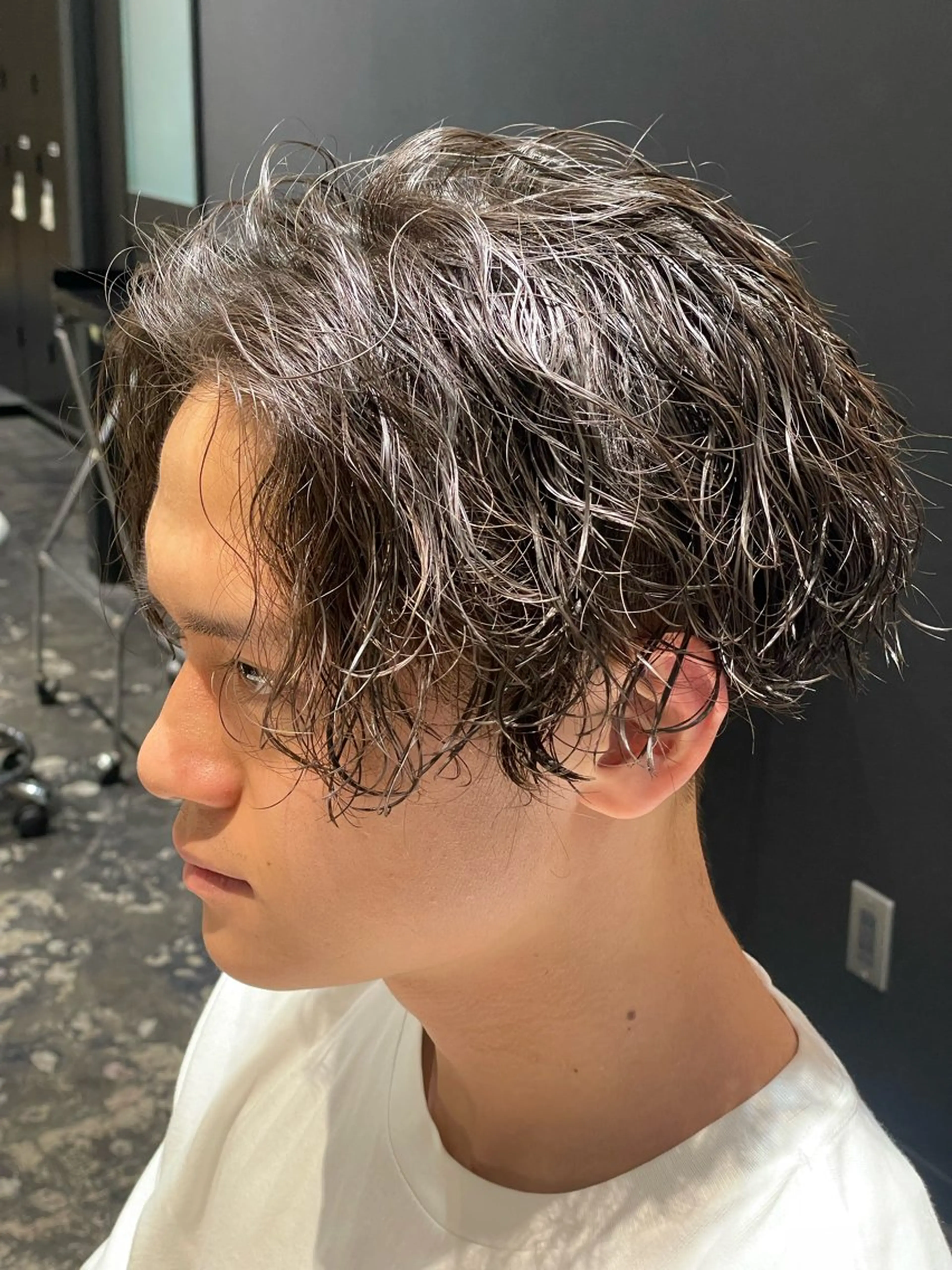 パーマ メンズ カット パーマ 💈メンズ職人 ルキト💈のヘアスタイル