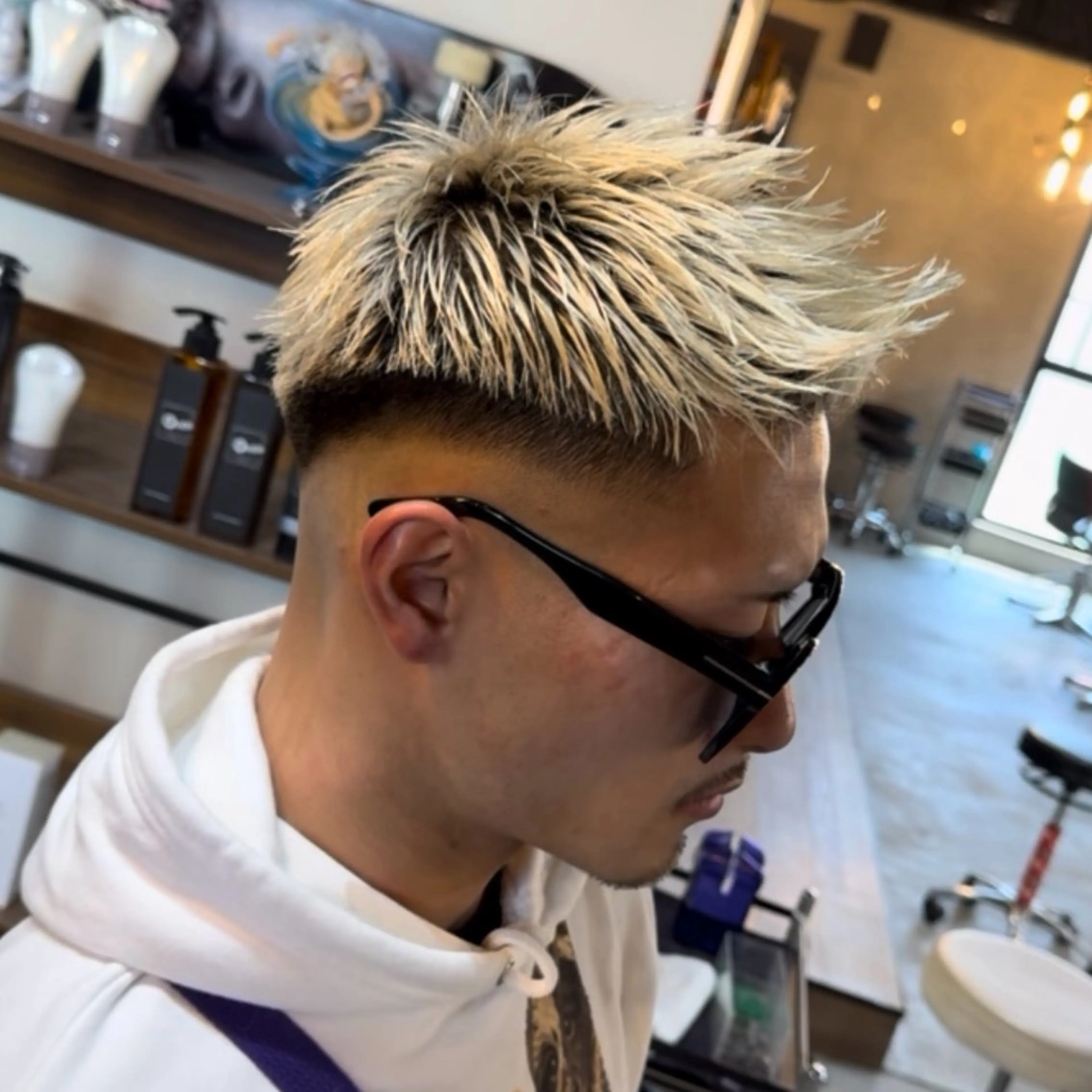 ショート カラー メンズ カット ヘアカラー ツイスパ/ TAKUMIの眉毛・アイブロウイメージ