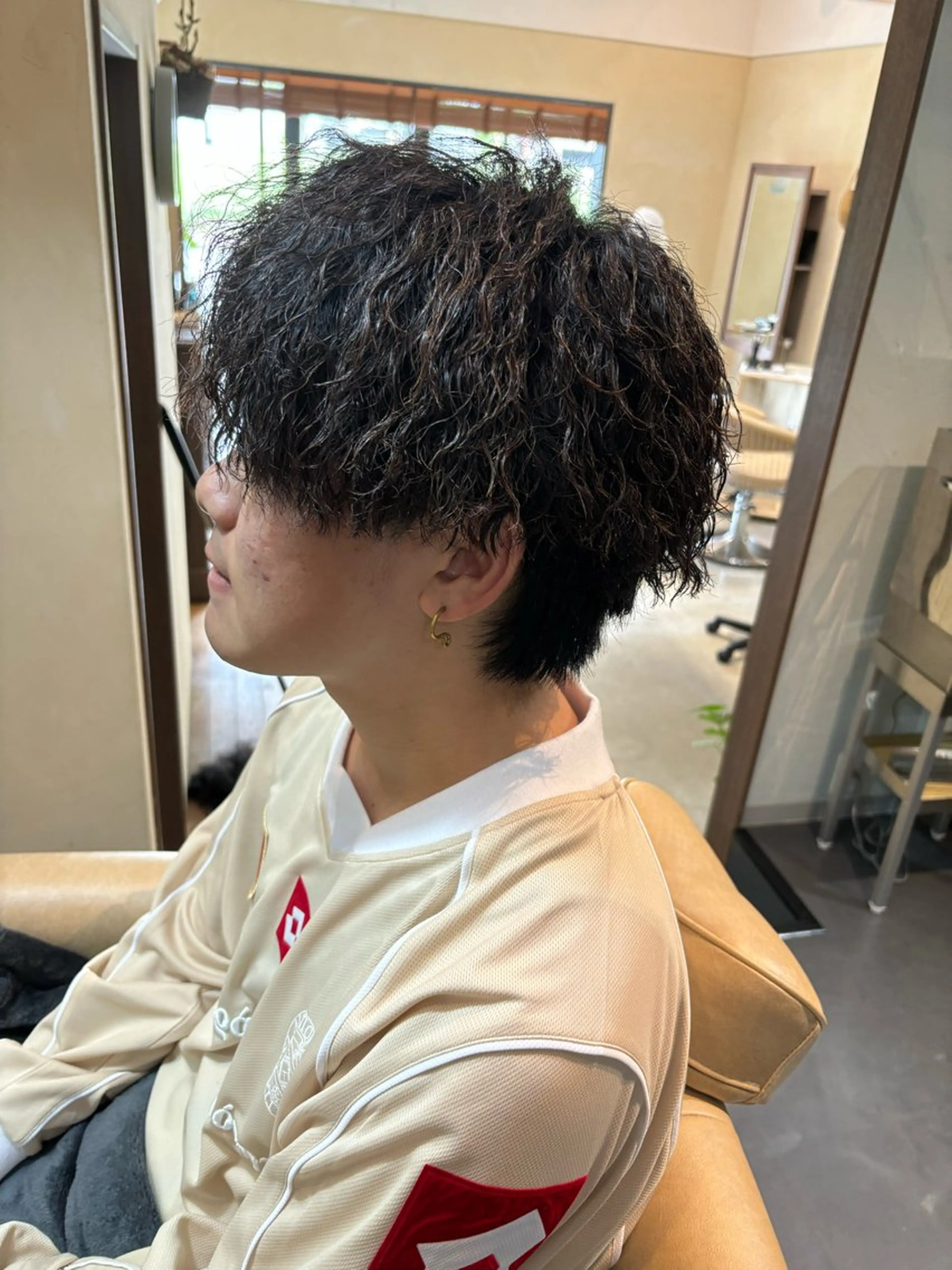ショート メンズ カット パーマ トリートメント 鹿児島 TSUBASAのヘアスタイル
