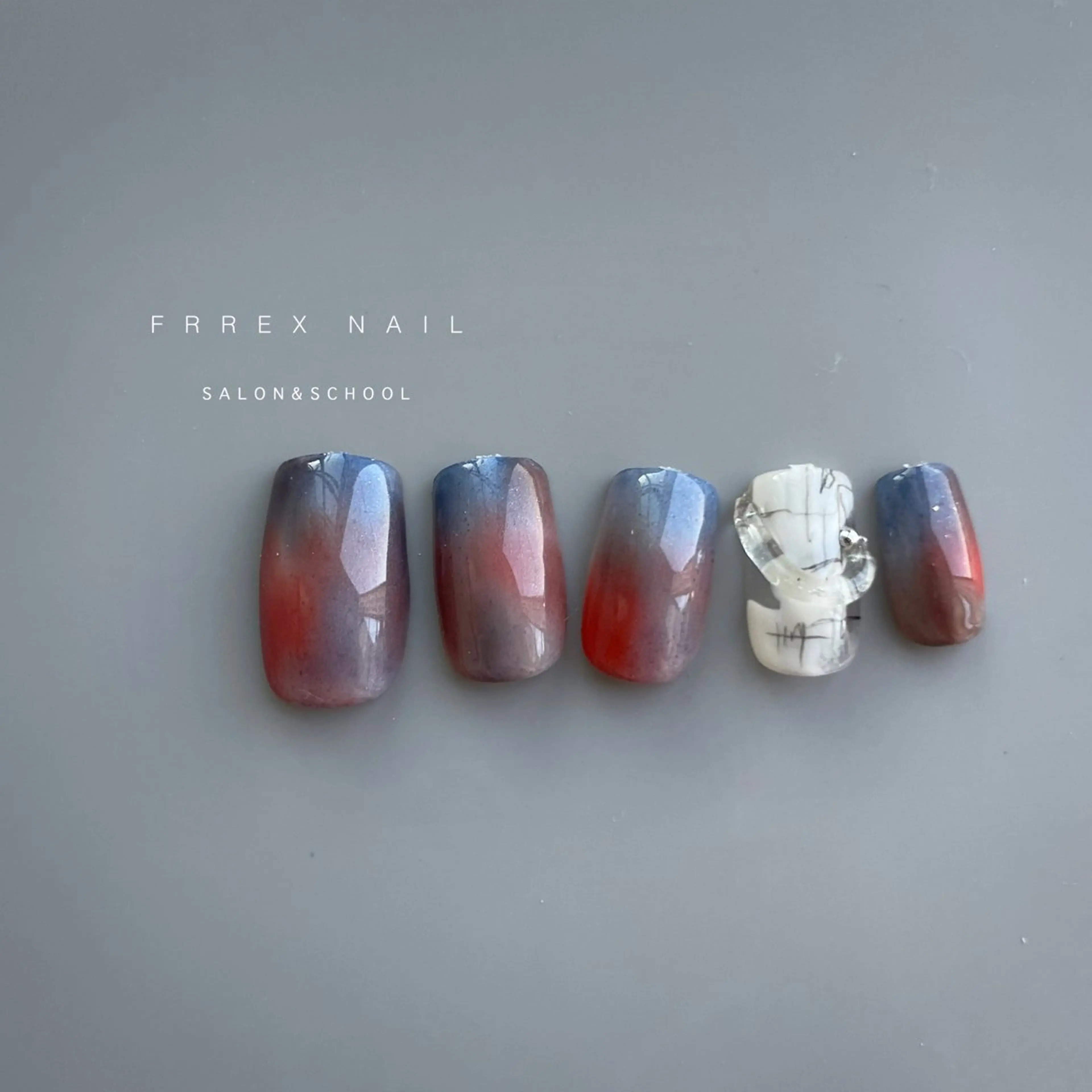 ネイル ハンドネイル ハンドケア freex nail /ニュアンス/個性派のネイルデザイン