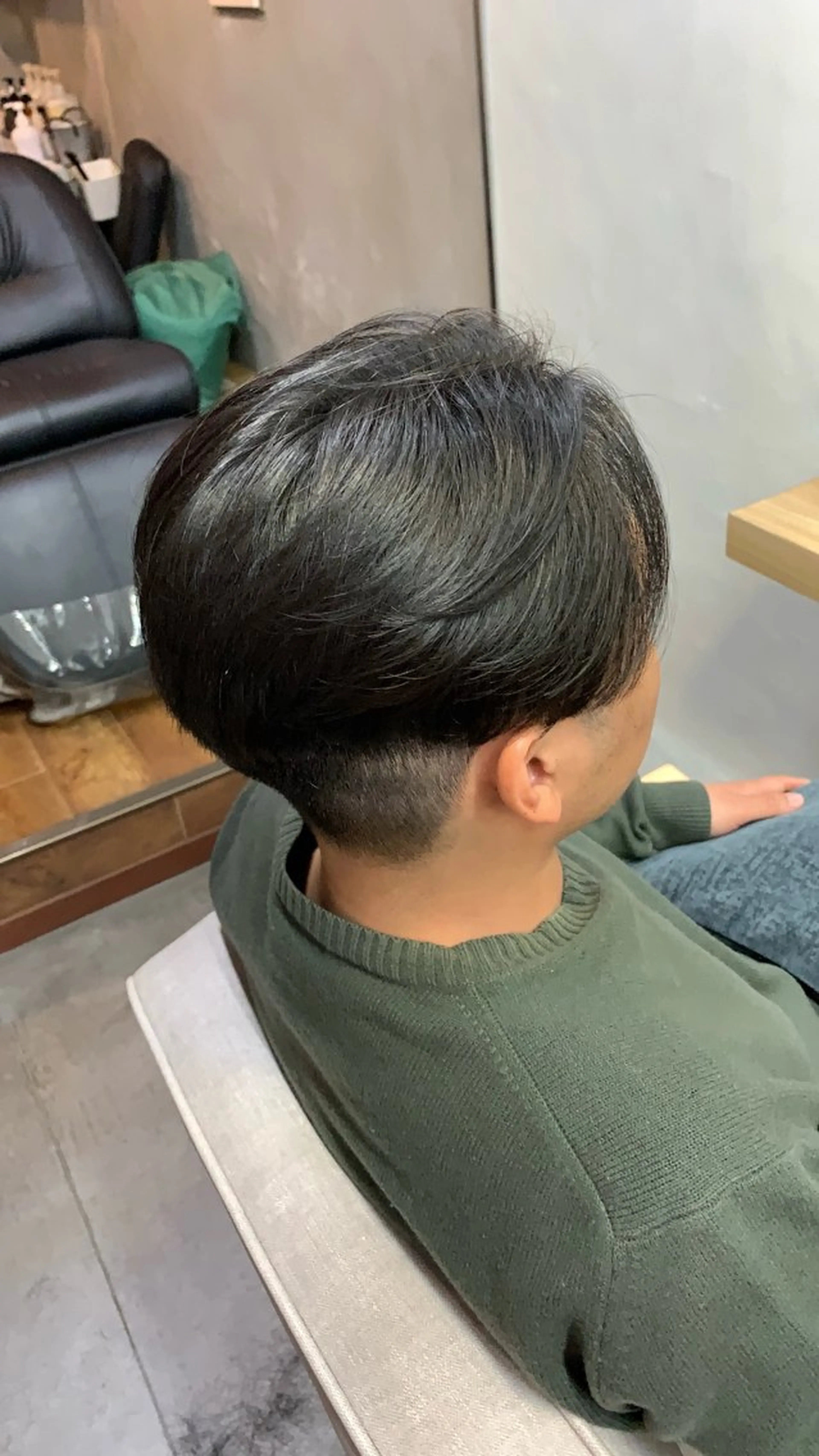 メンズ 縮毛矯正 トリートメント 照井 耀のヘアスタイル