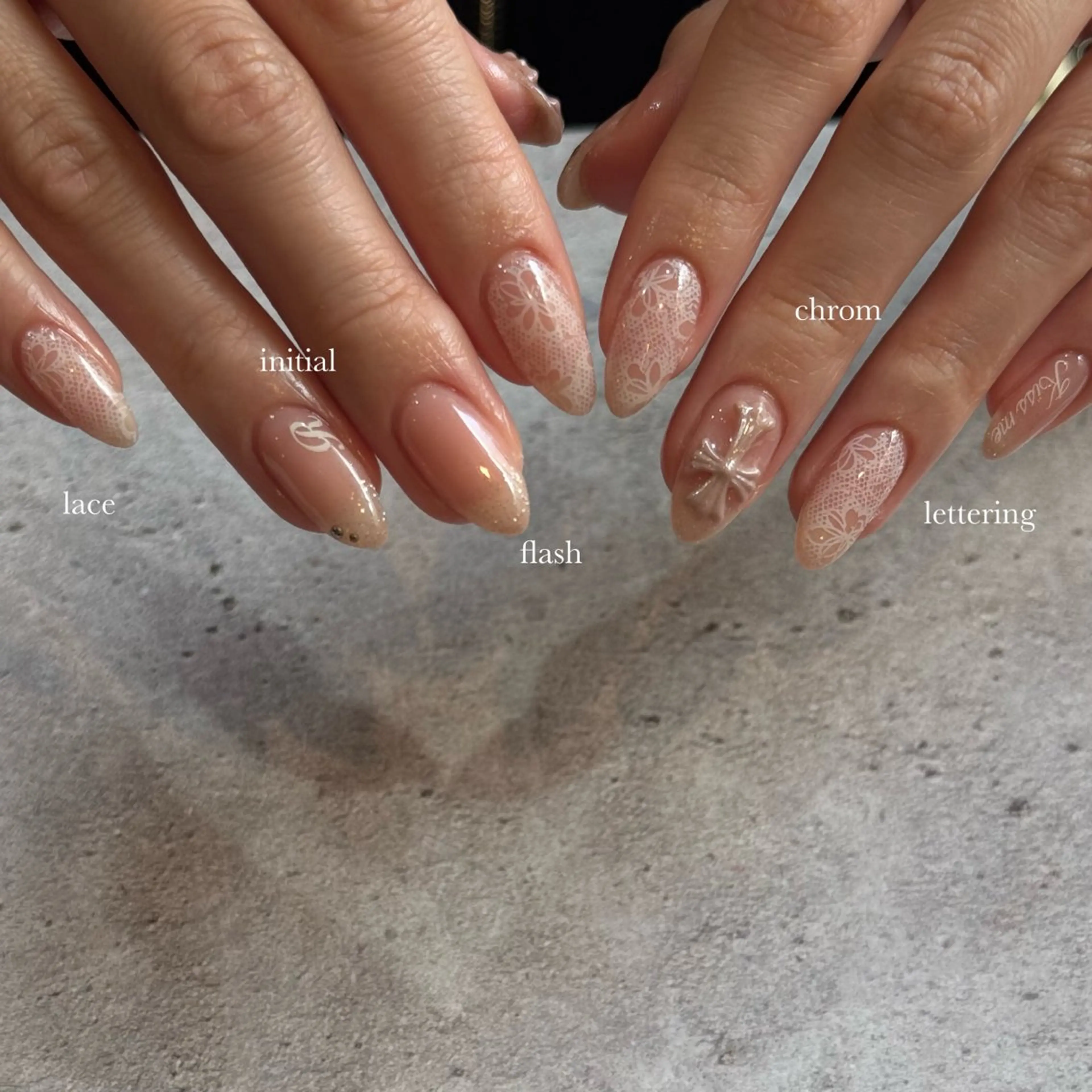 ネイル ハンドネイル Lusso Cocoroのネイルデザイン