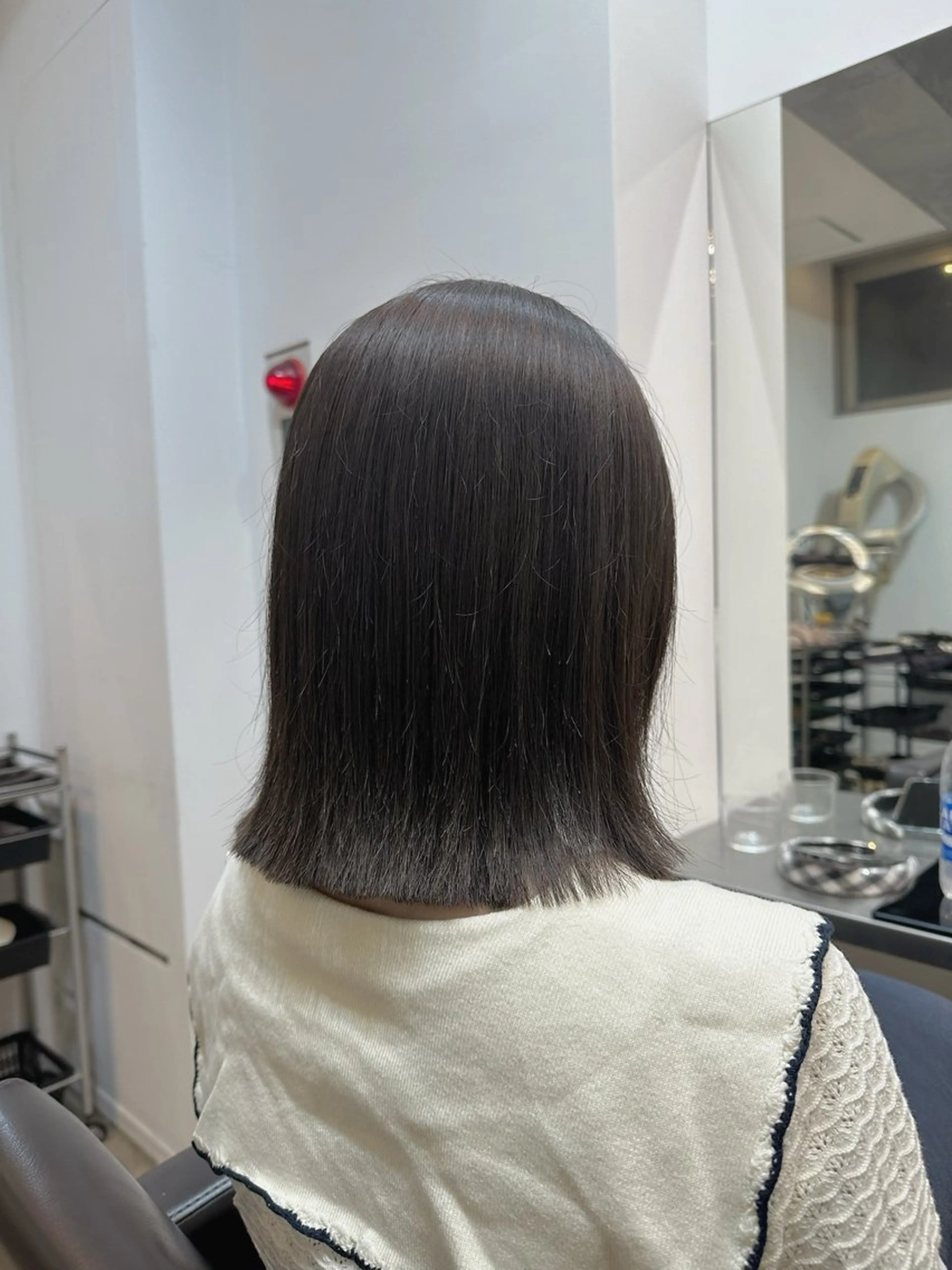 ミディアム カラー 髪質改善 縮毛矯正 トリートメント ショートカット/ レイヤー/齋藤大貴のヘアスタイル