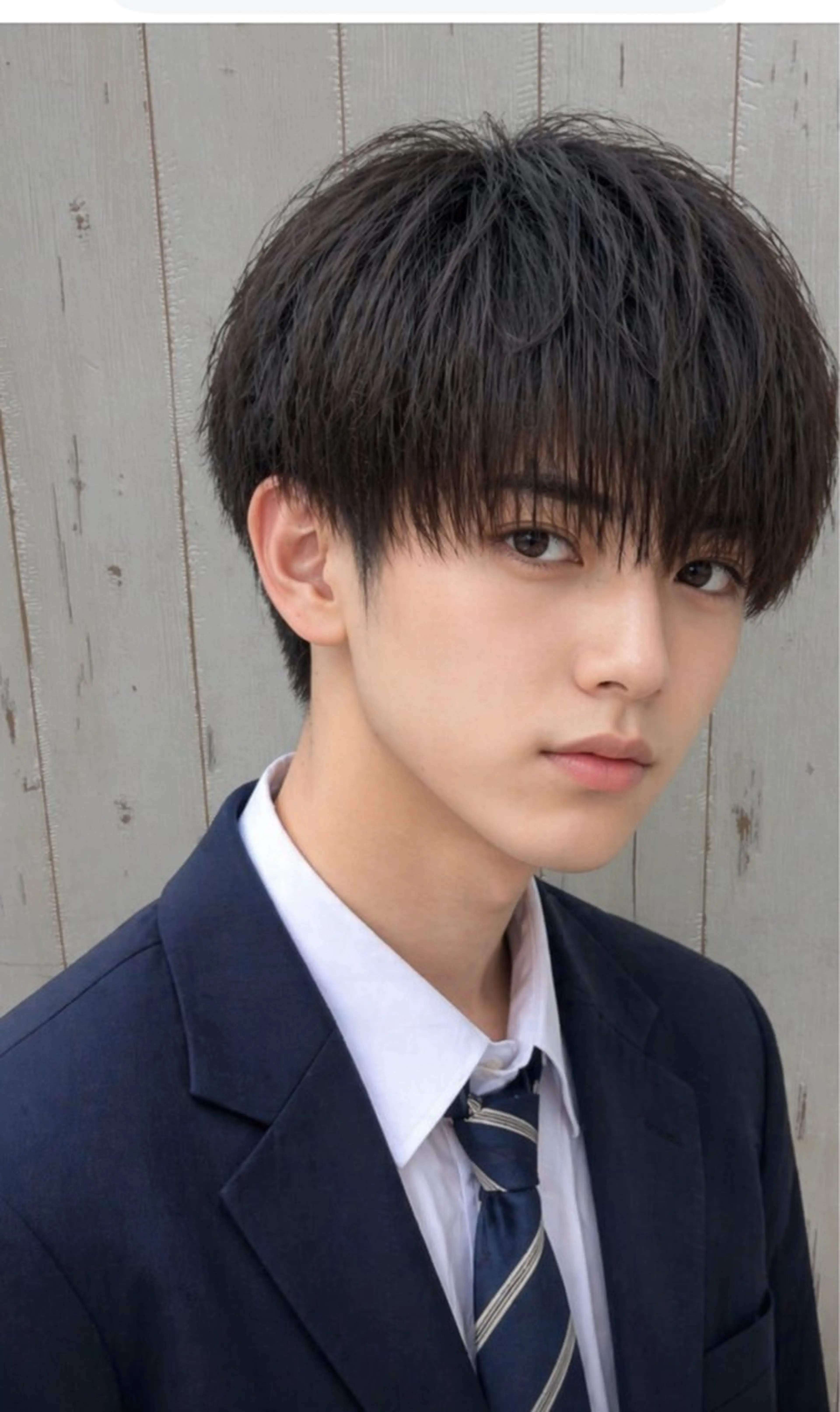 ミニモ学割　メンズカットの写真