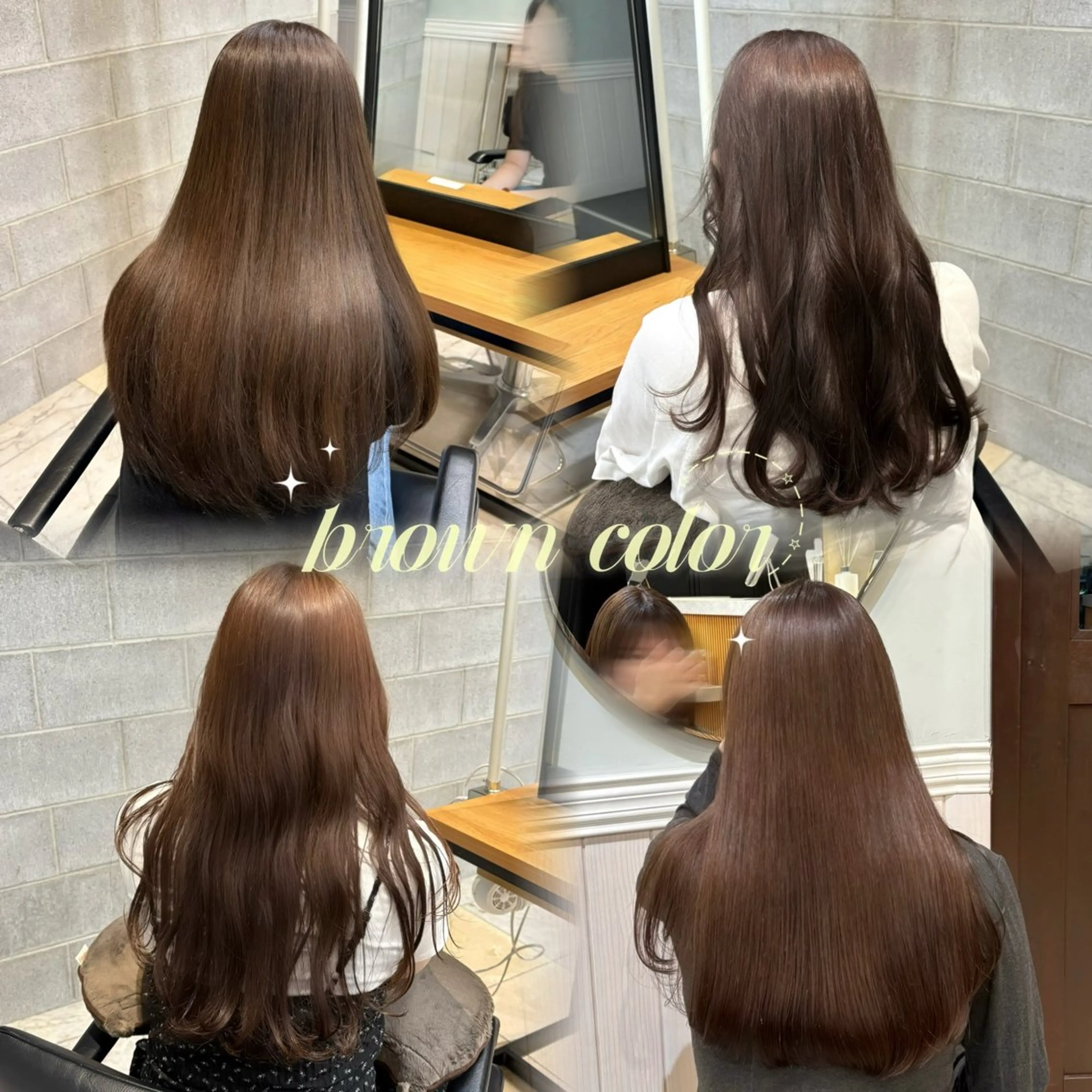 ロング カット ヘアカラー Lidee kanonのヘアスタイル