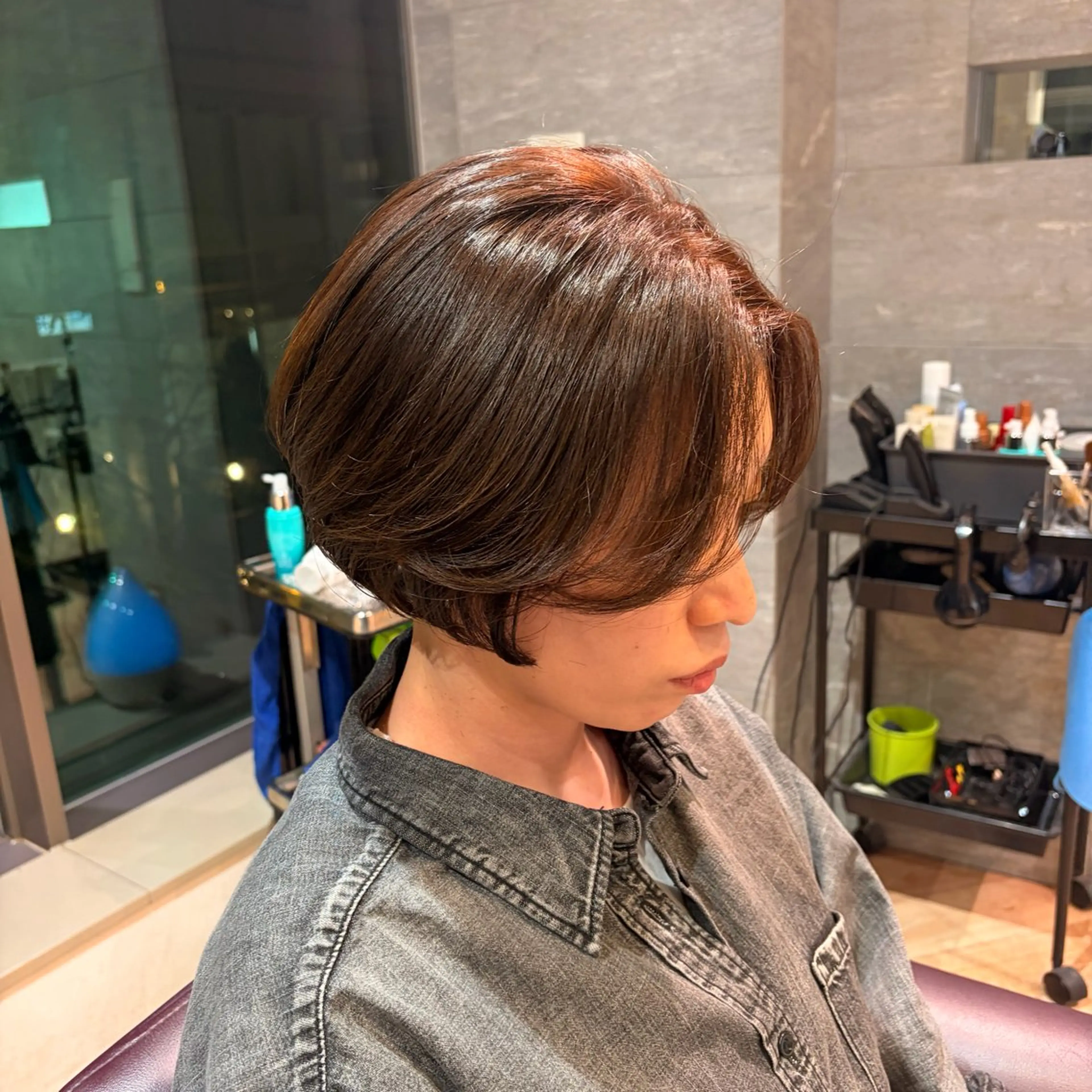 ショート カラー カット ヘアカラー Yamada Ami🪐のヘアスタイル