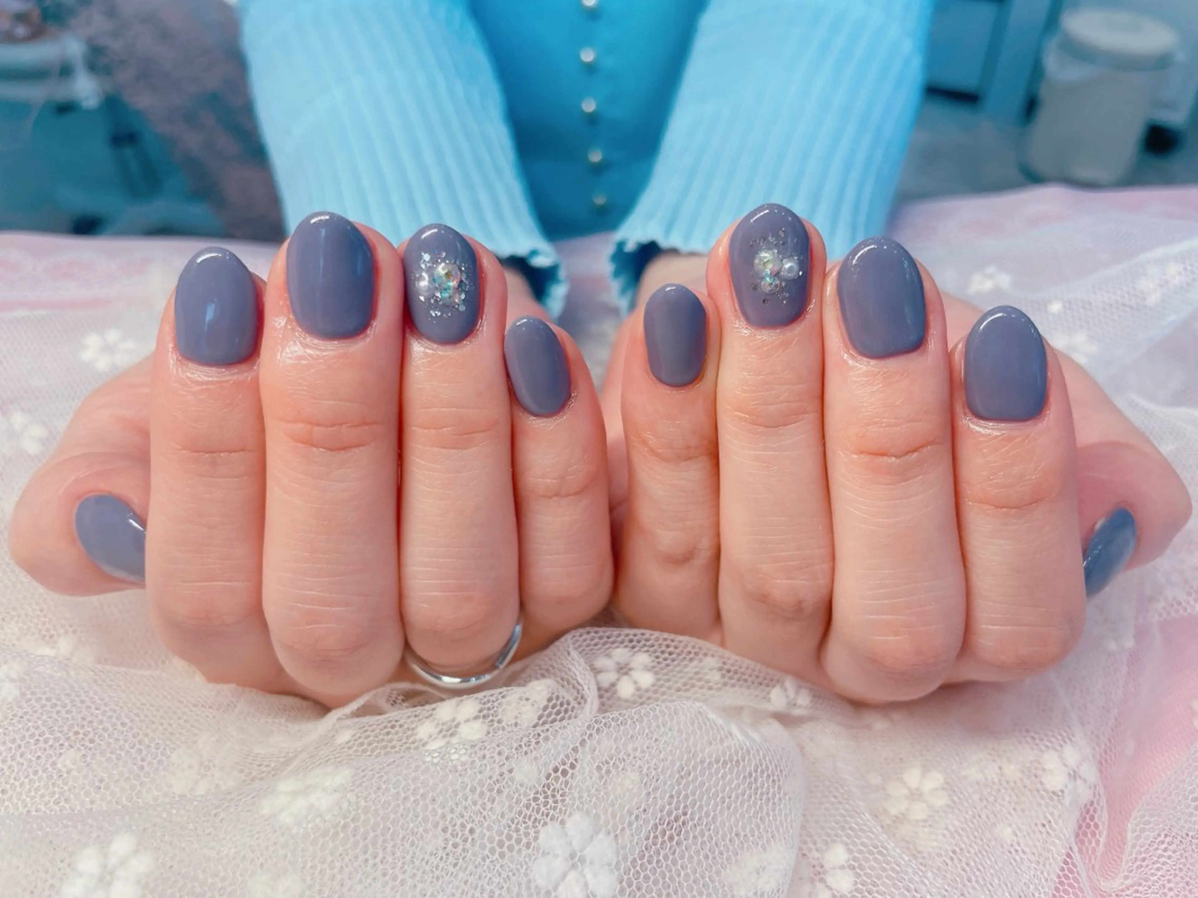 ネイル シンプルネイル ゆ か_Nails💫のネイルデザイン