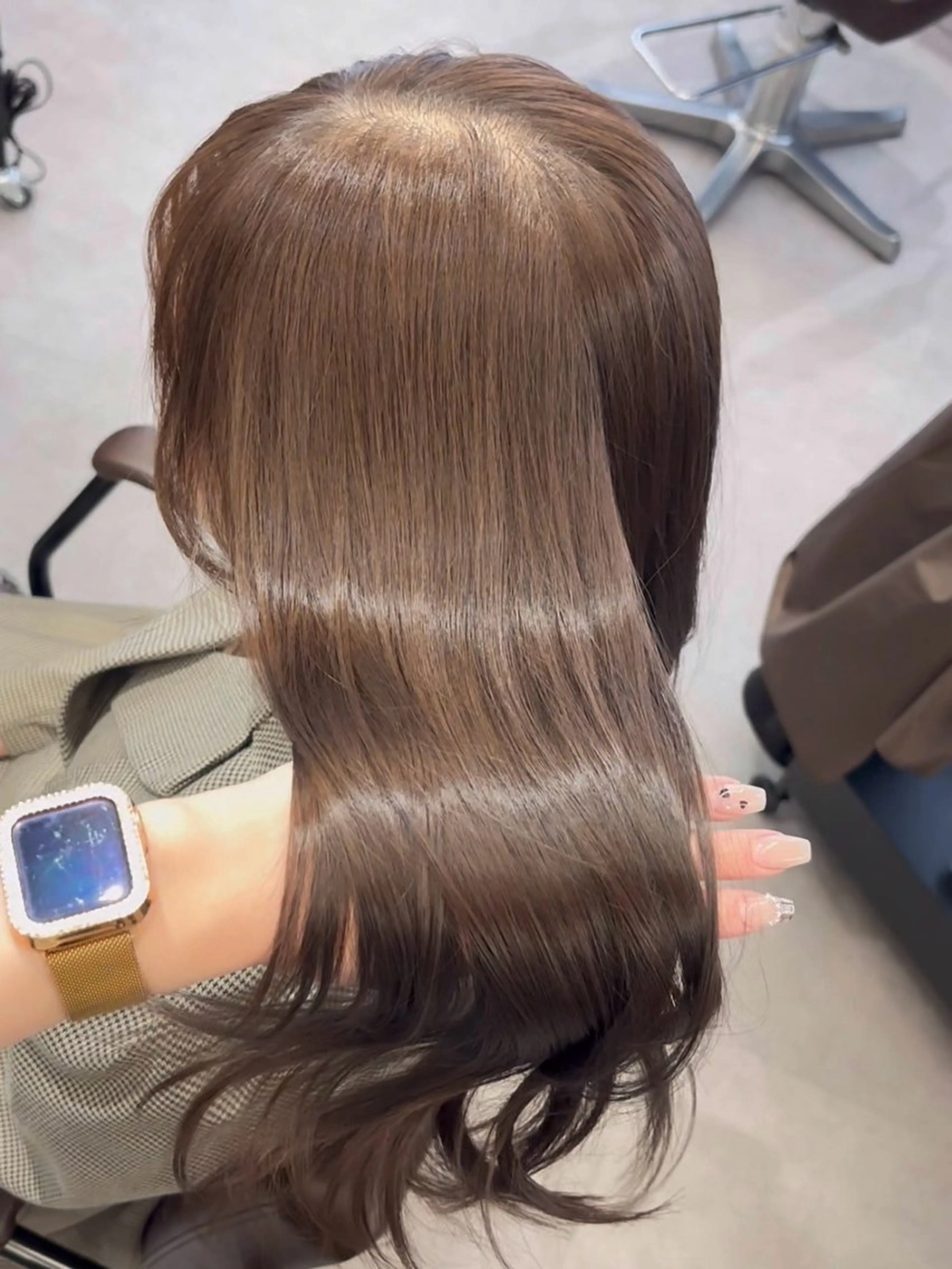 ロング カット ヘアカラー トリートメント 梅田/髪質改善× 艶カラー💎miyuのヘアスタイル