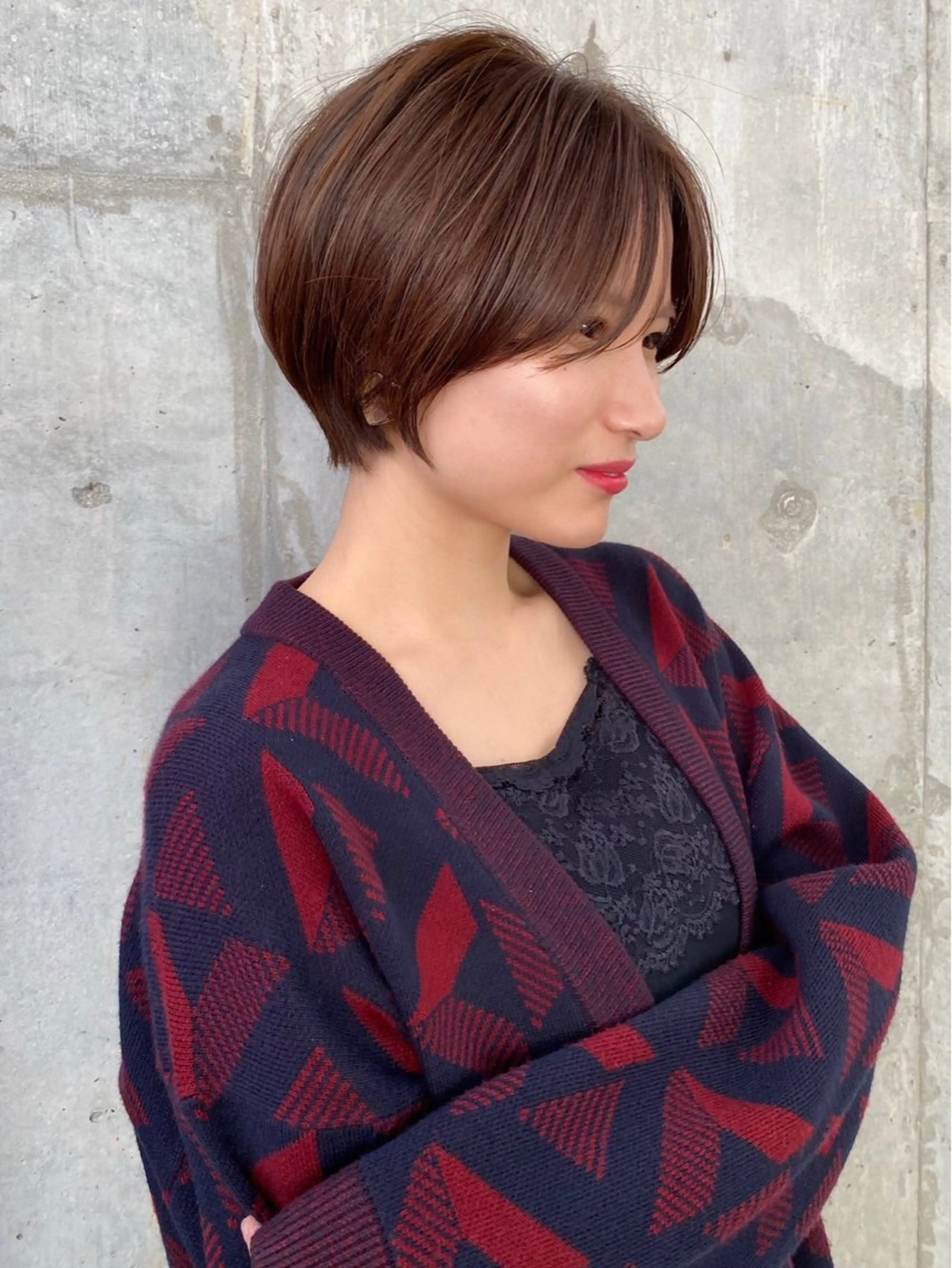 ショート ショートヘア ブリーチ/ベージュ 💕/momoaのヘアスタイル