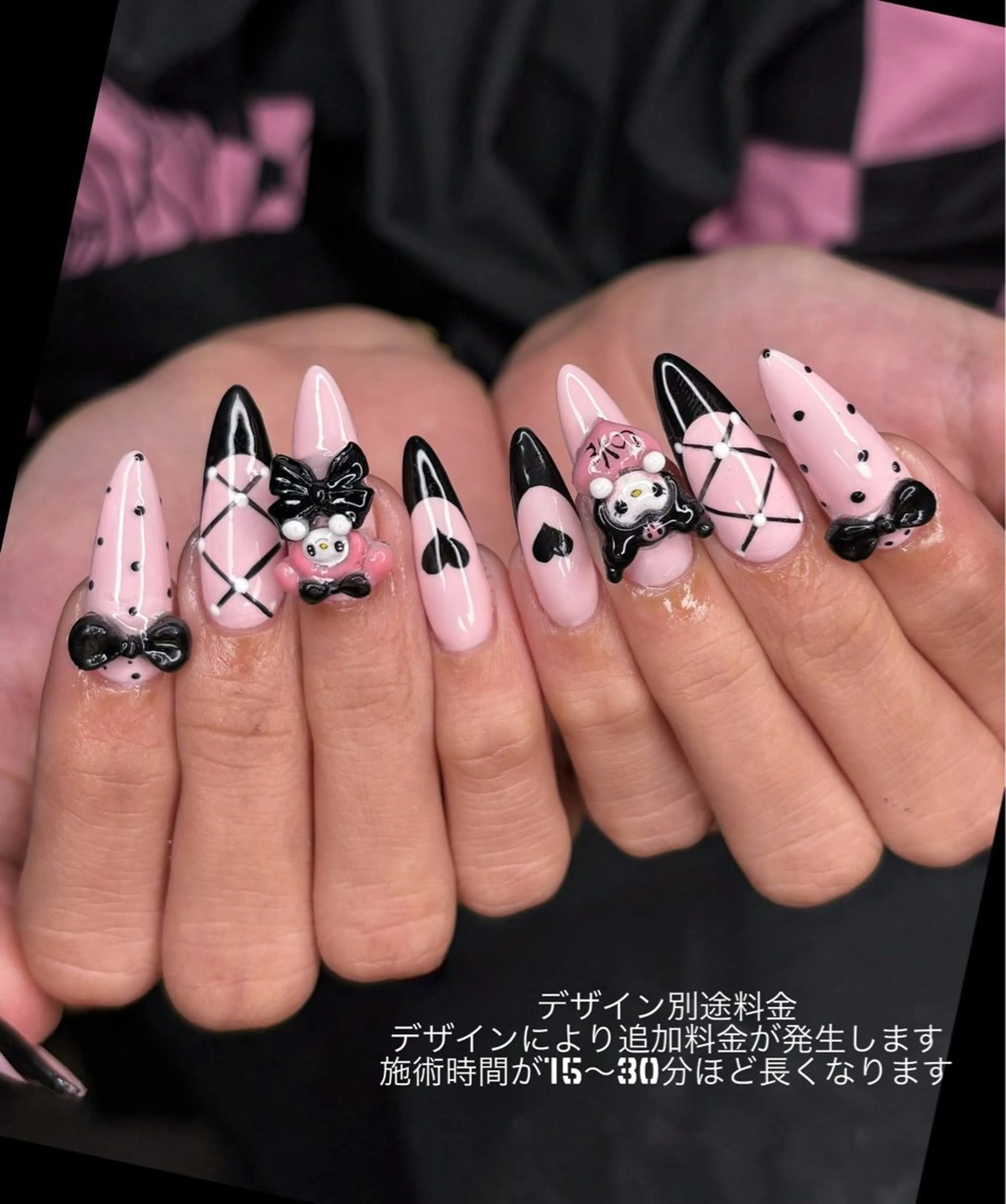 ネイル オーロラネイル ブルー チークネイル 長さ出し フットネイル ハンドネイル JIN 168 新大久保のネイルデザイン