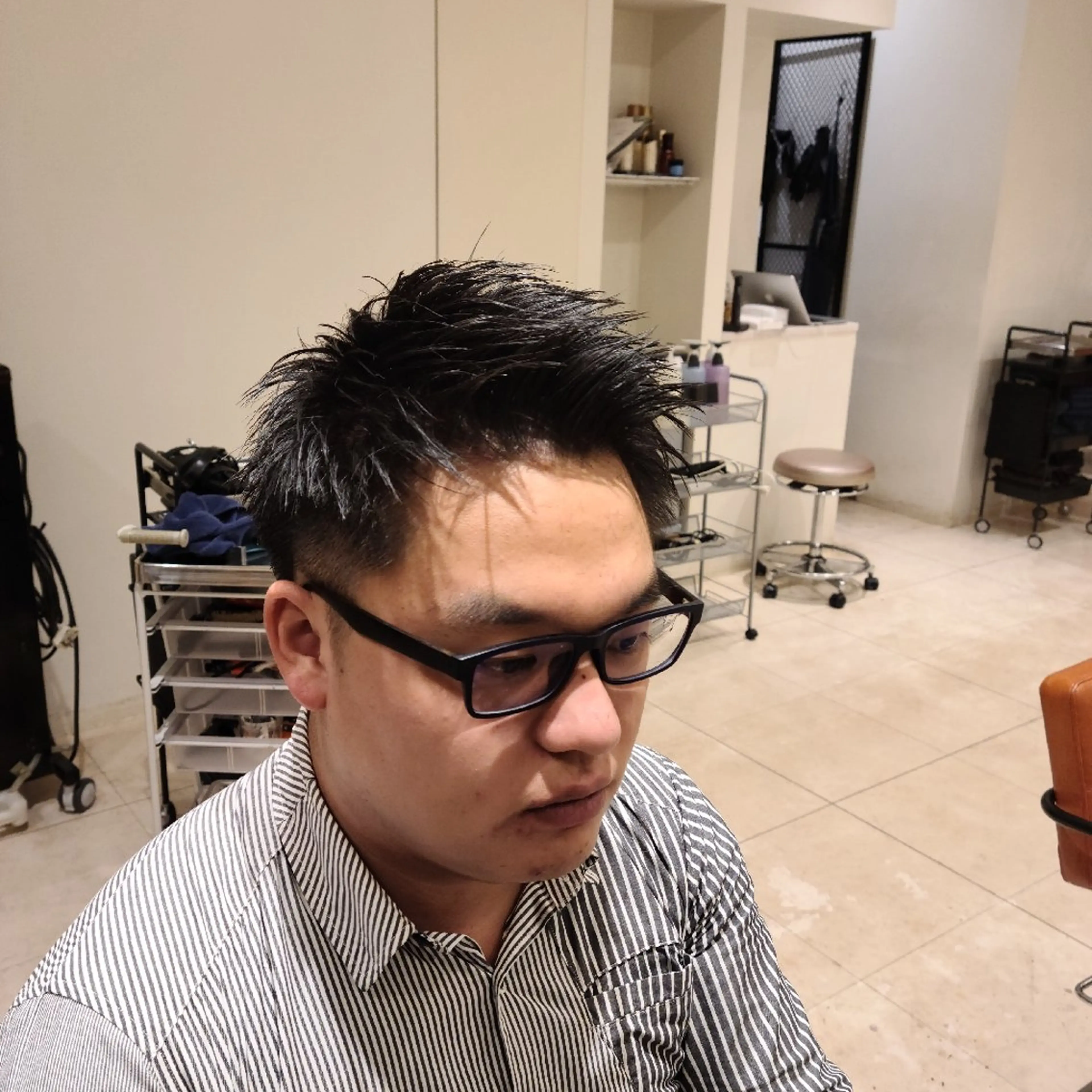 ショート カット トリートメント 中井 啓悟のヘアスタイル