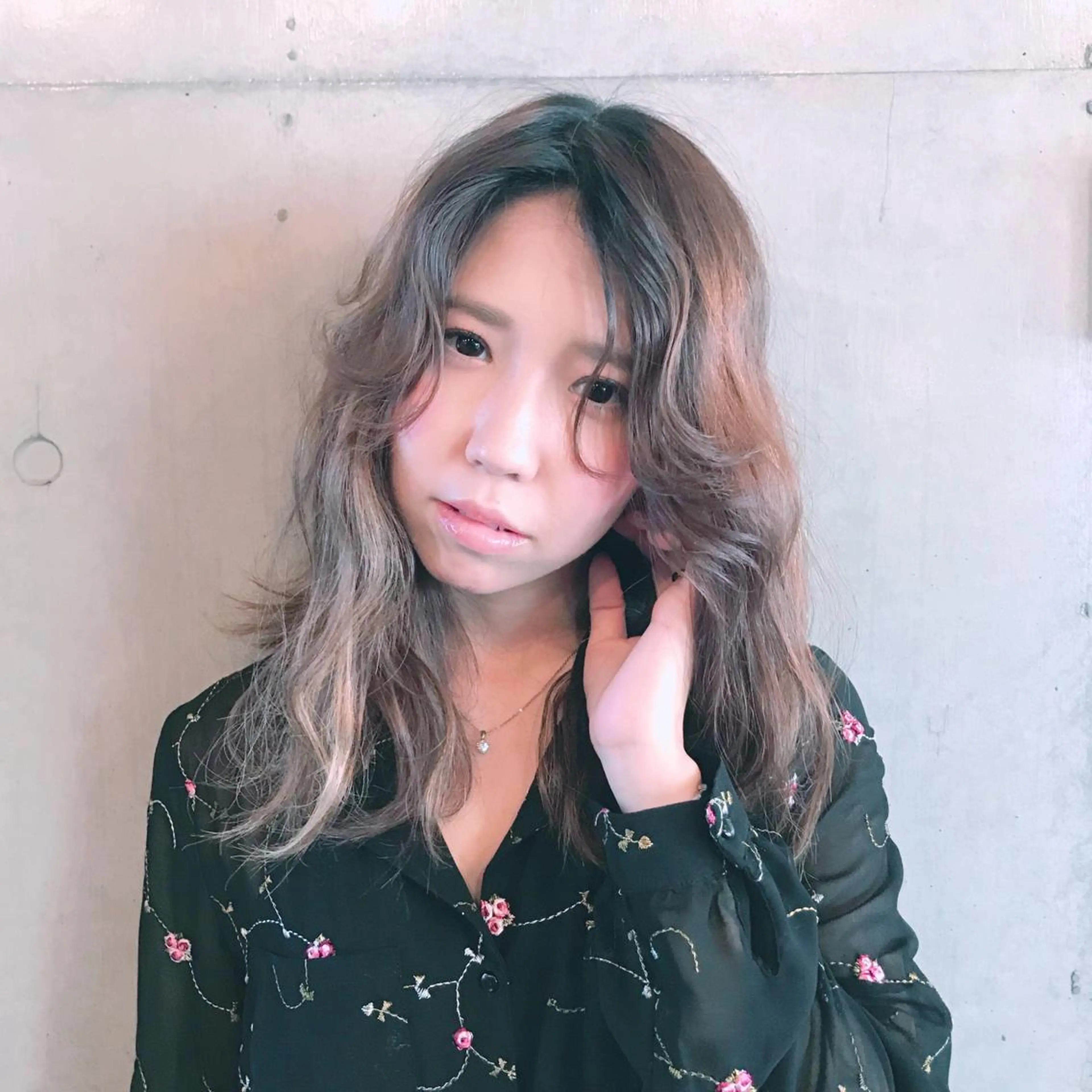 セミロング カラー パーマ ヘアアレンジ タナハラ クミコのその他イメージ