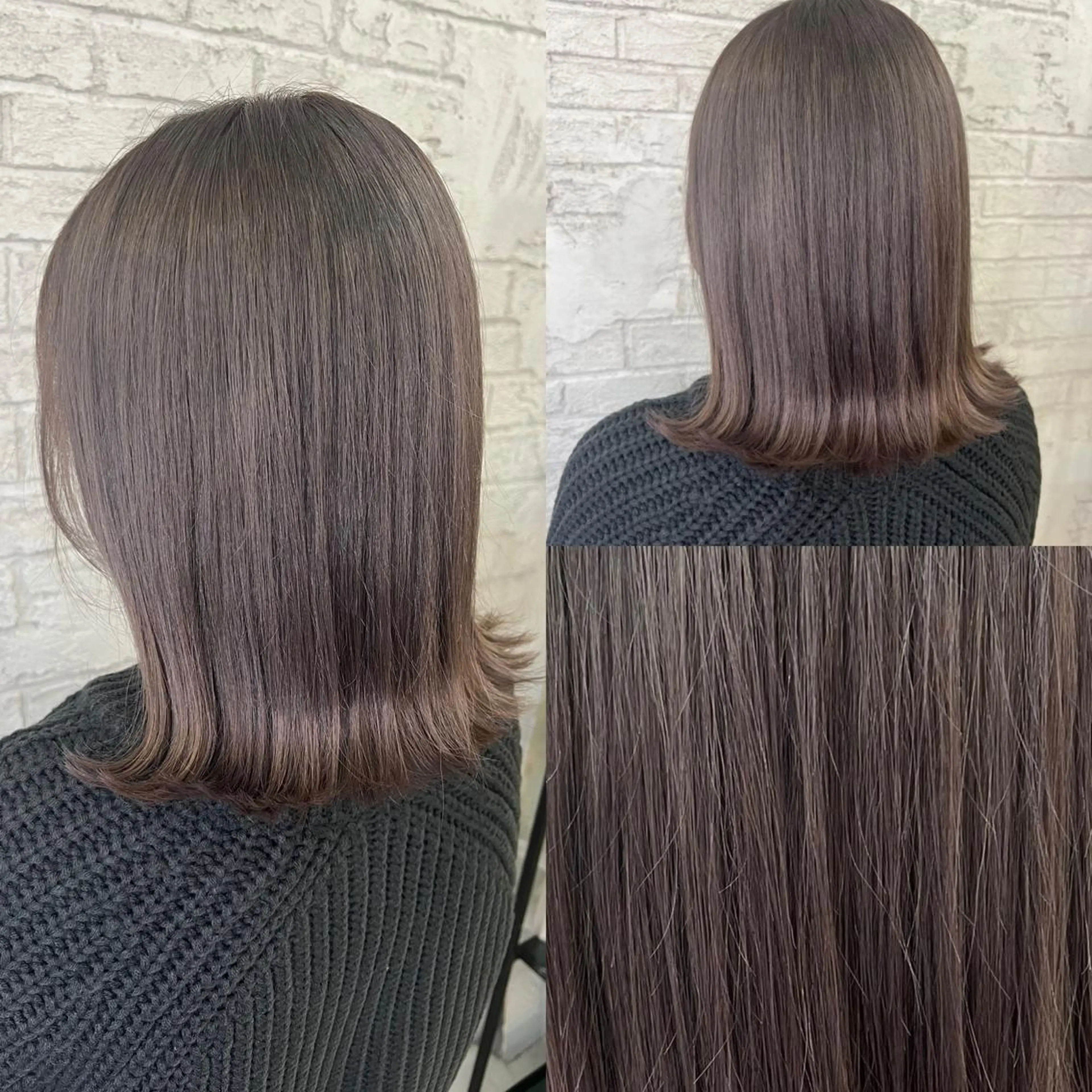 ミディアム カラー エクステ＆艶カラー 🎀YURINA🎀のヘアスタイル