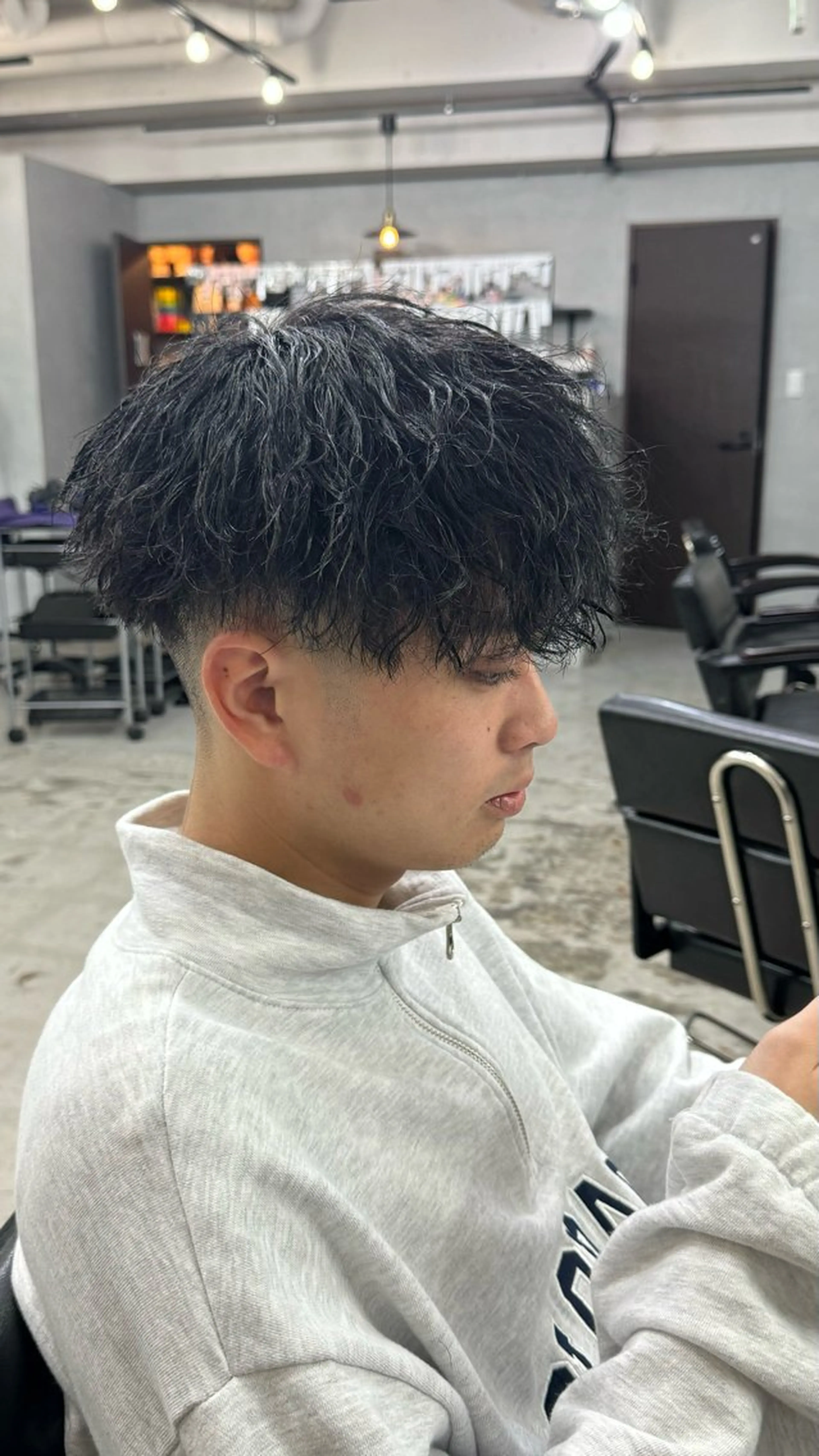 ツイストスパイラルパーマ+カット+マイクロバブルスパの写真