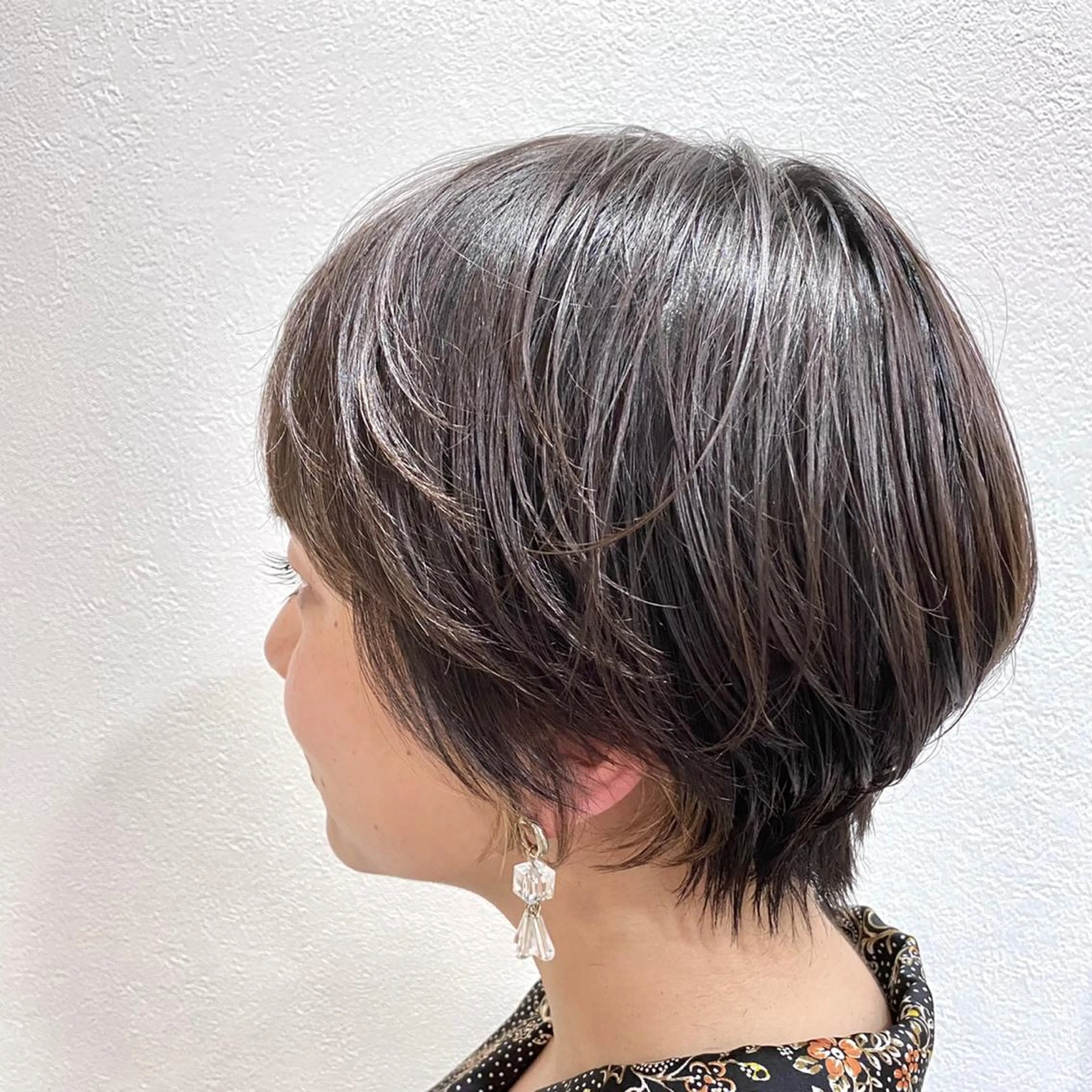 ショート カラー ショートヘア くびれミディ🌷 暖色系No1高橋智のヘアスタイル