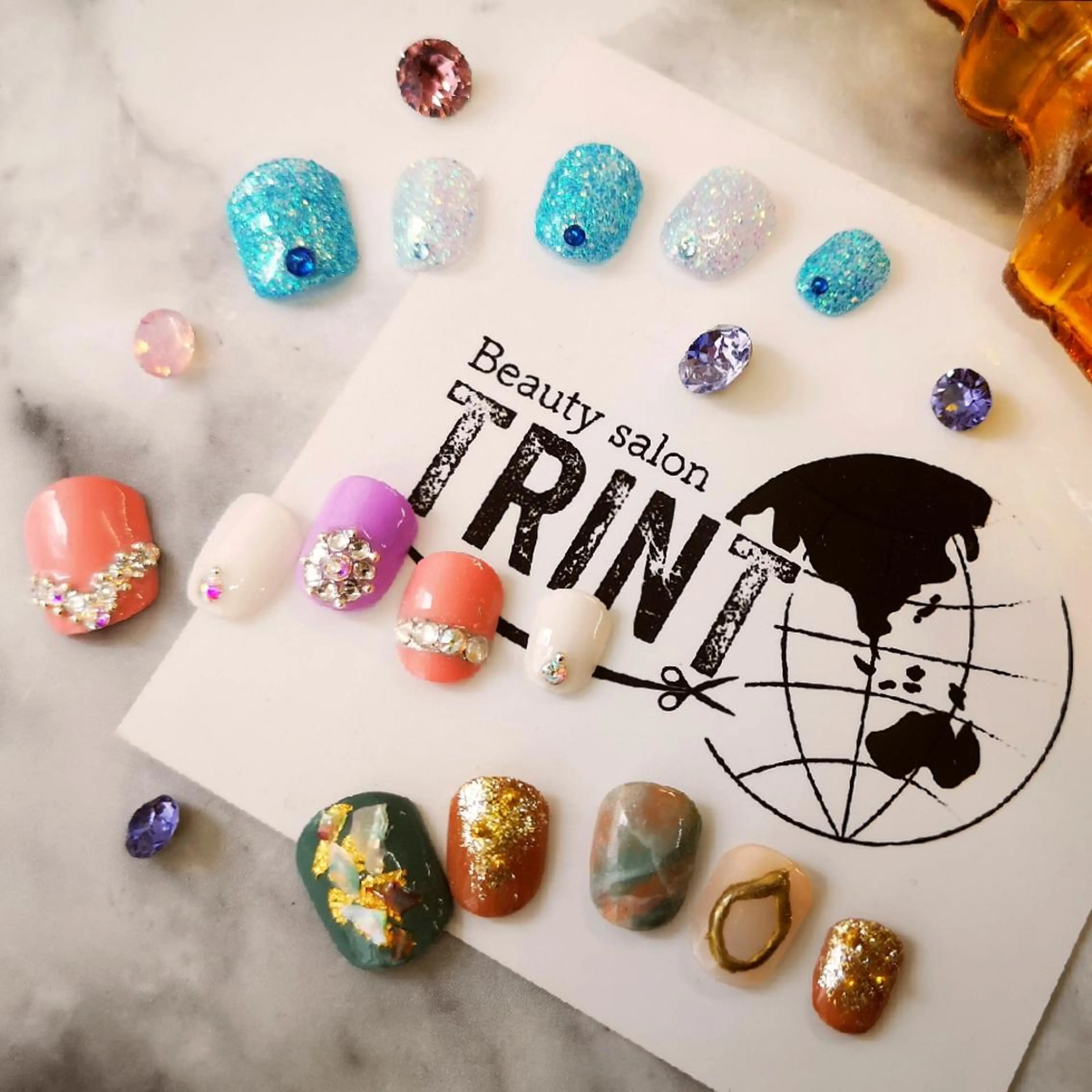 ネイル フットネイル 石渡 美弥のネイルデザイン