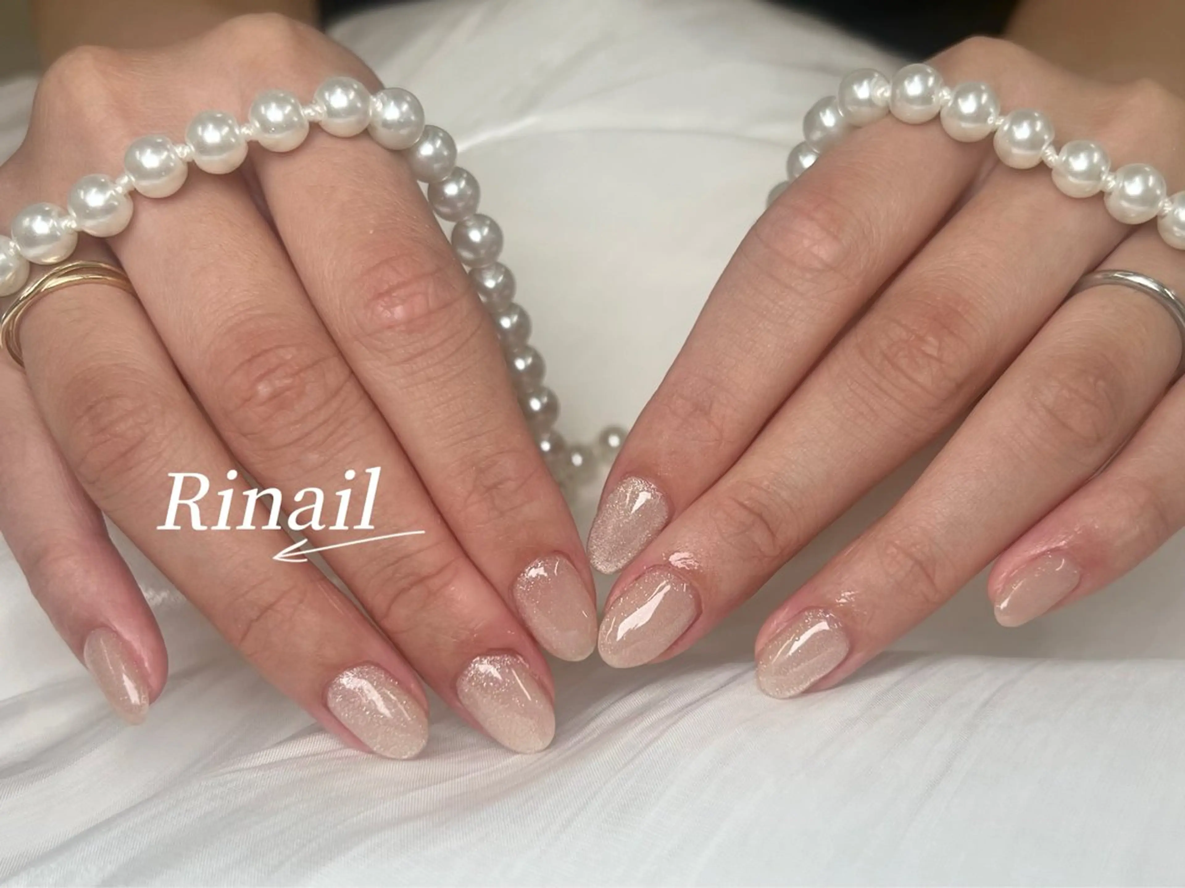 ネイル アートネイル チークネイル 長さ出し フラッシュネイル フットネイル YK Rinのネイルデザイン