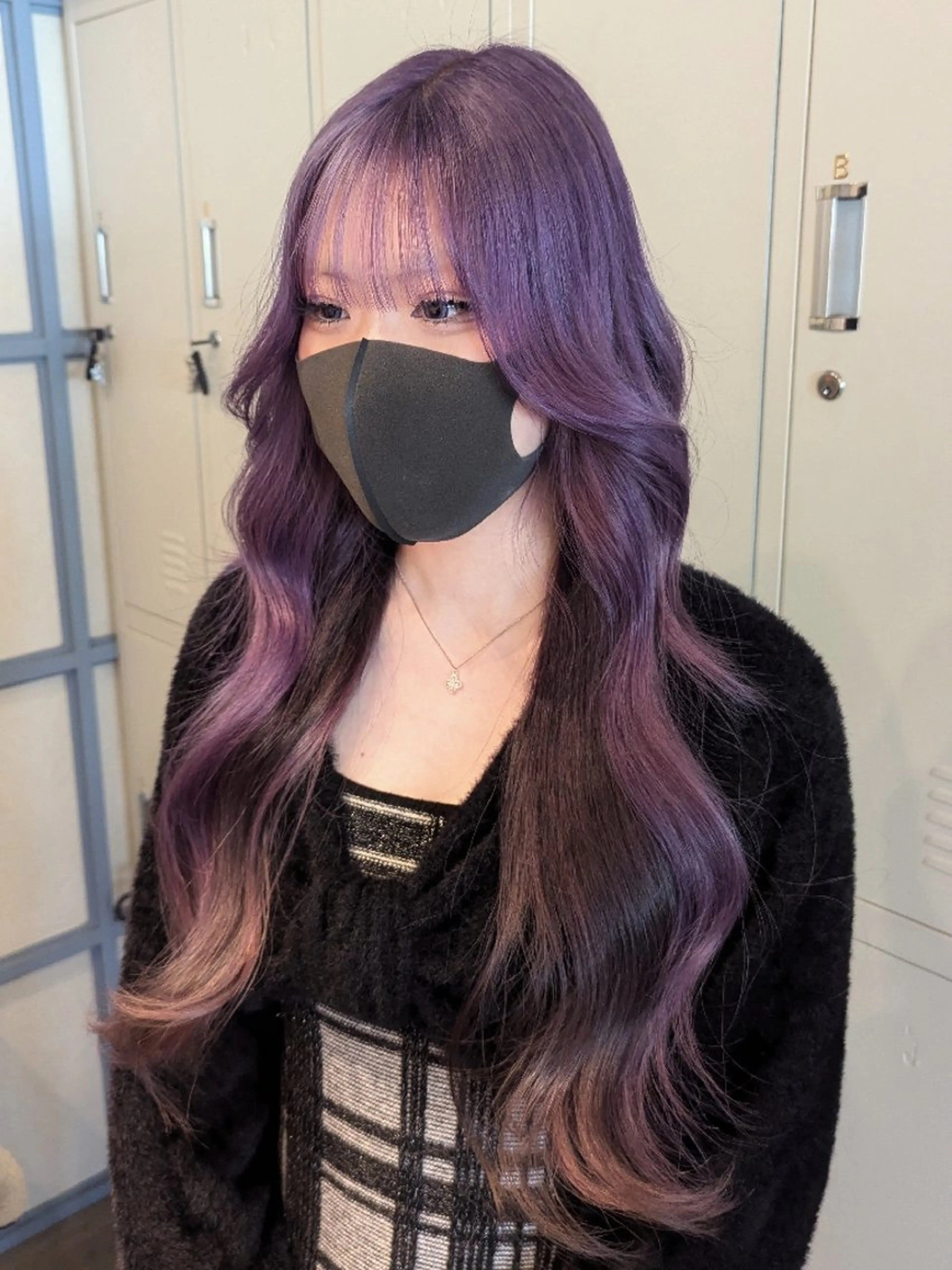 ロング カラー ラベンダーカラー 🏹MIYU￤抜け感 ×柔らかカラーのヘアスタイル