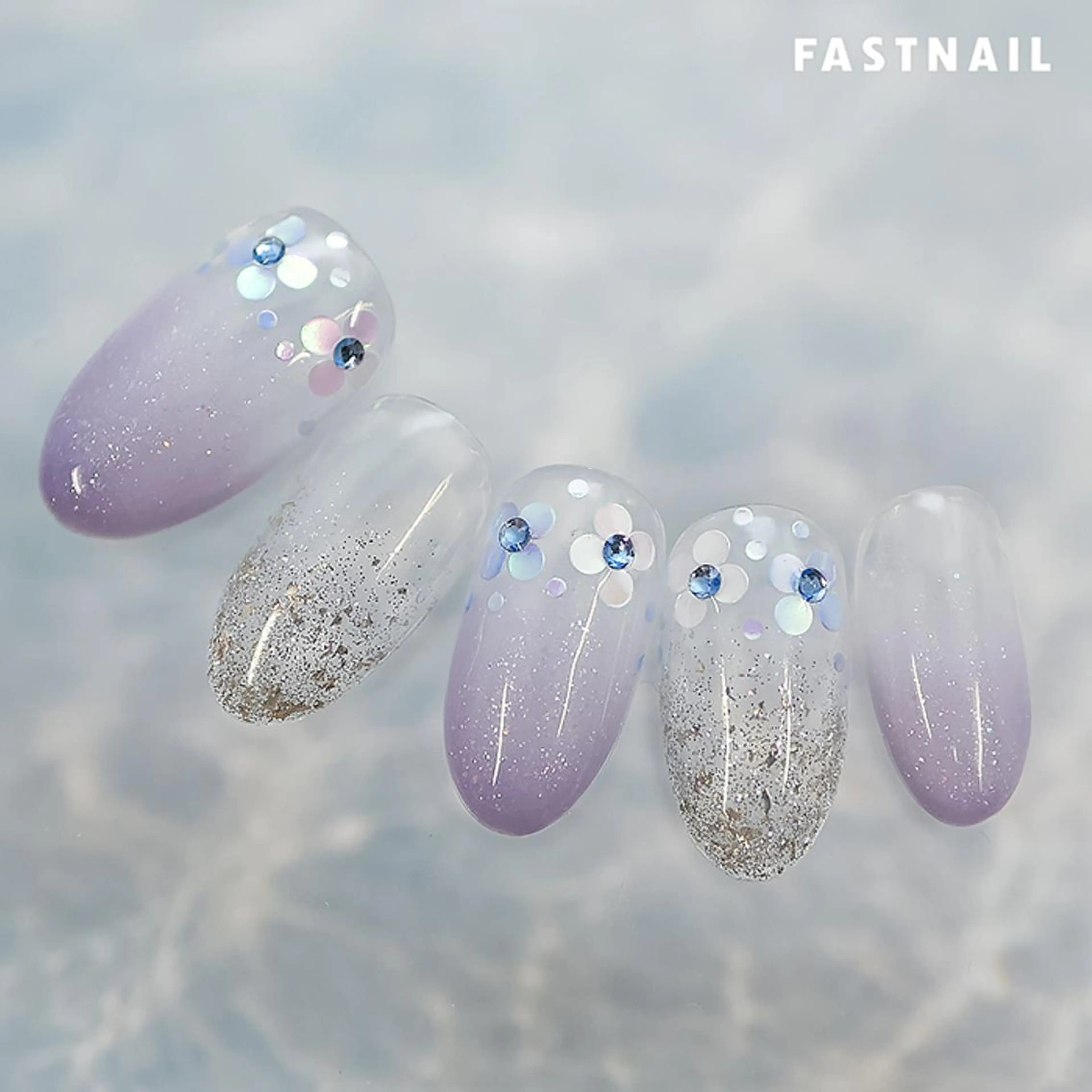 ネイル フットネイル フレンチネイル ジェルネイル ワンカラーネイル パラジェル ファストネイル ロコ 春日のネイルデザイン