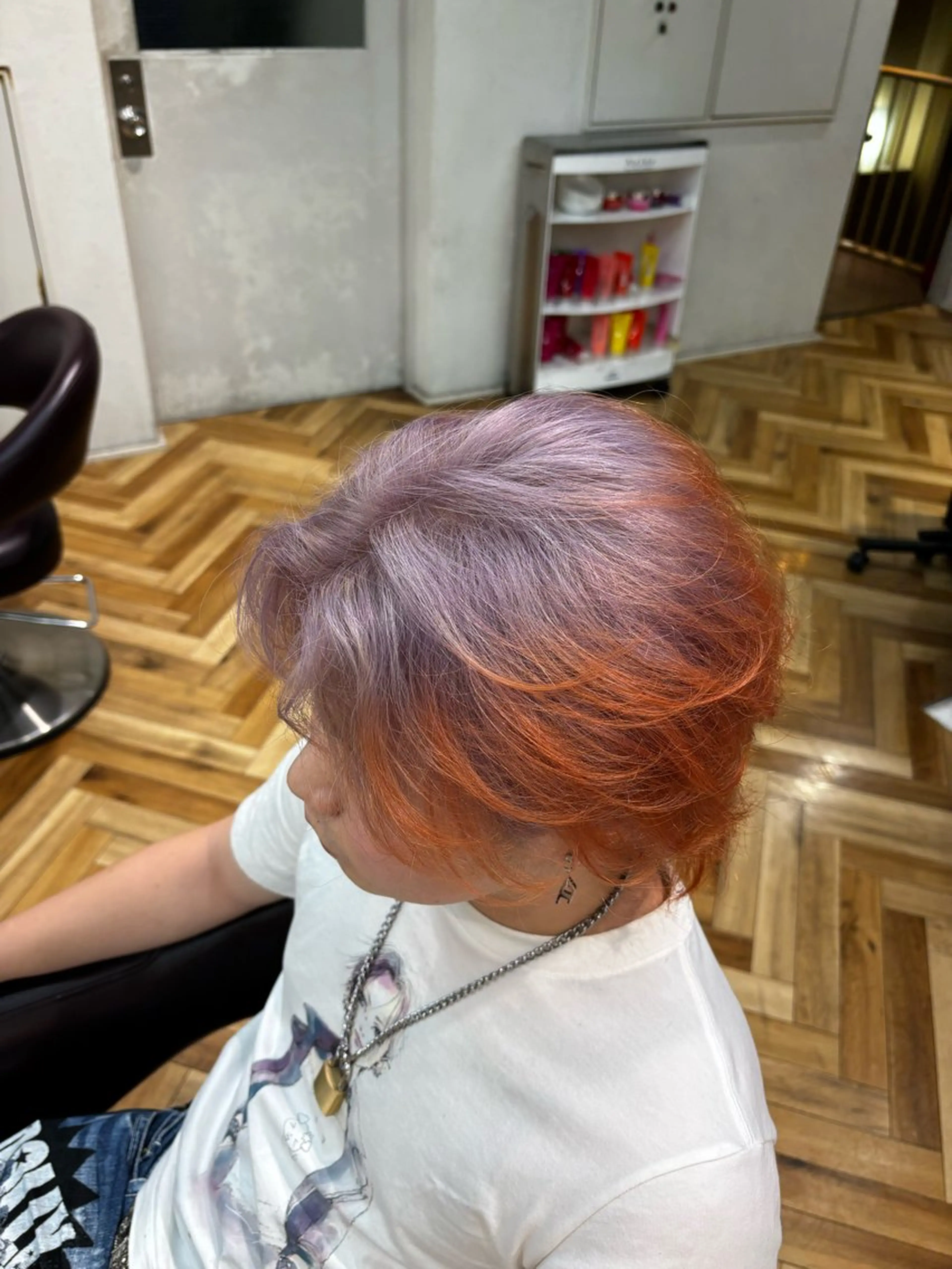 【men's only】カット➕ブリーチ➕カラー➕トリートメント🧴🚹の写真